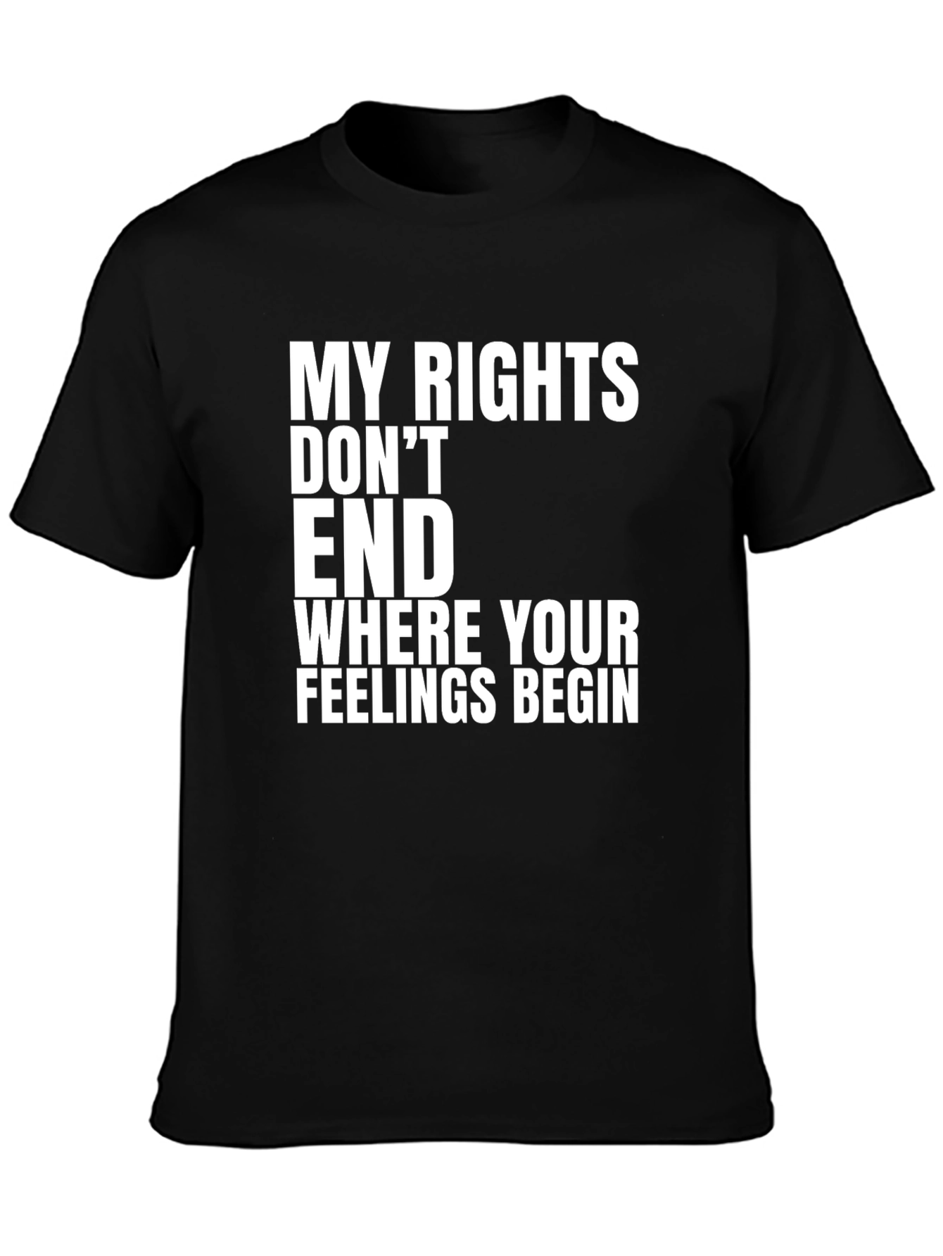 My Rights Dont End Graphic T-Shirt