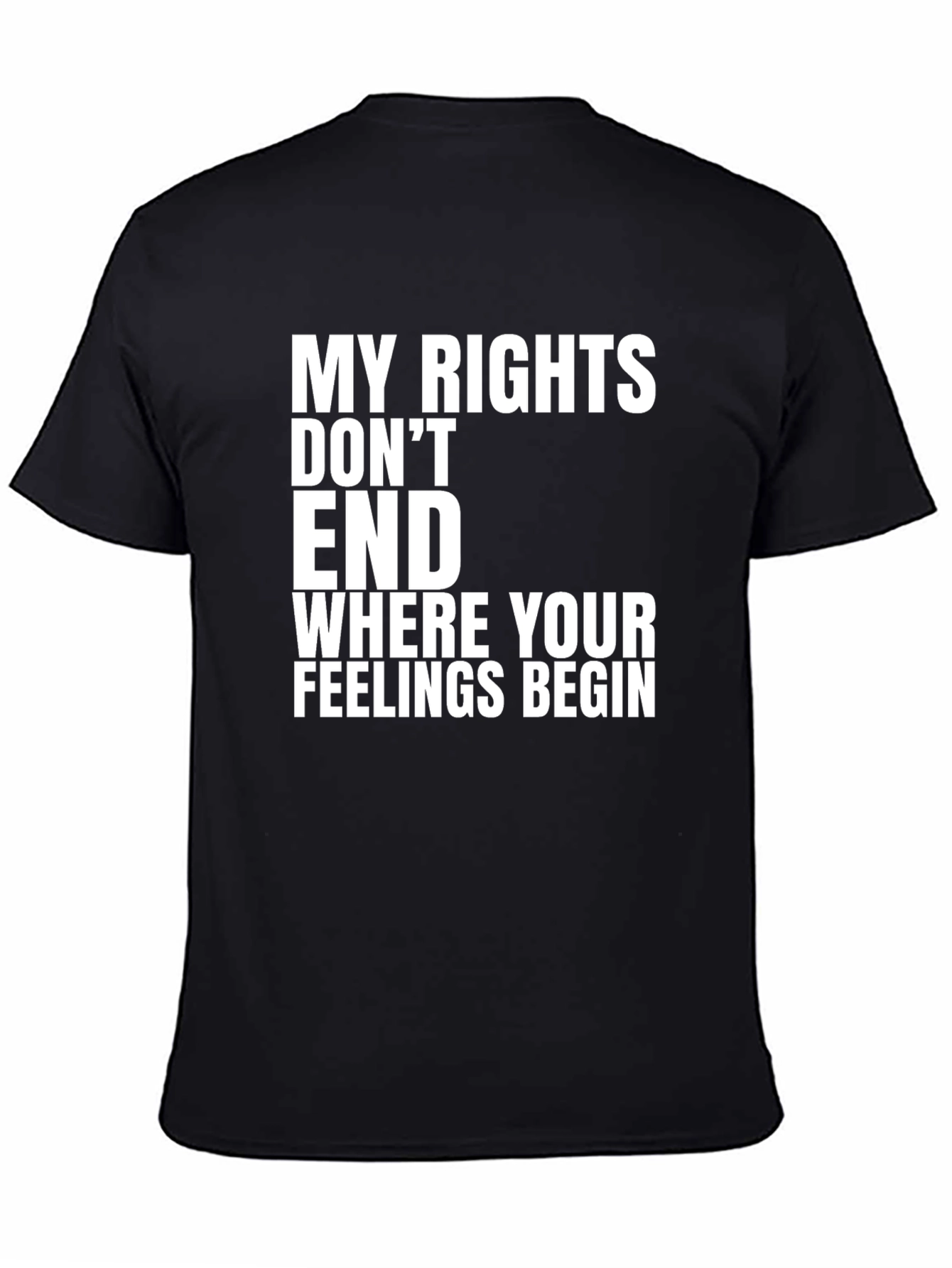 My Rights Dont End Graphic T-Shirt