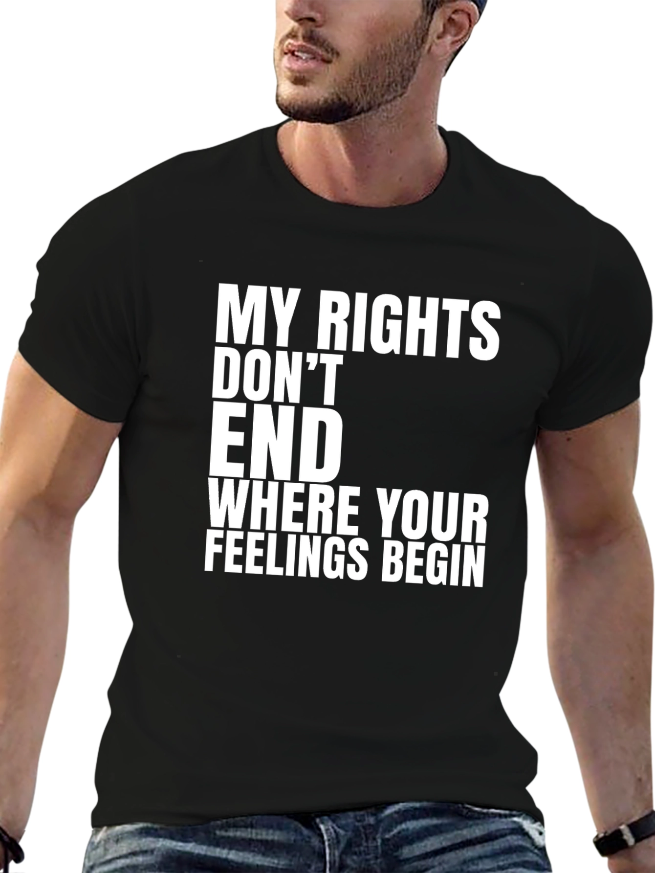 My Rights Dont End Graphic T-Shirt