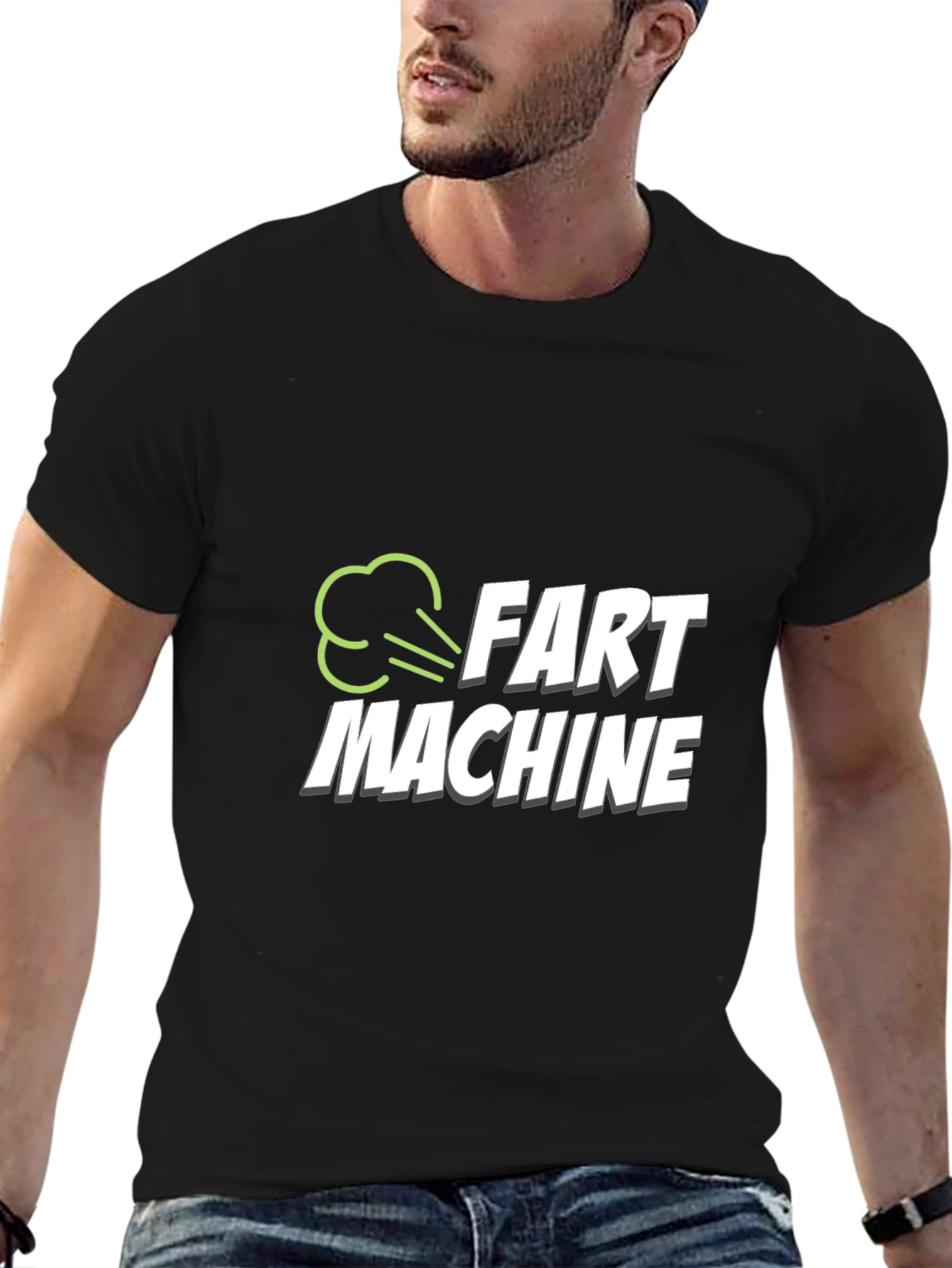 Fart Machine Graphic Tee - Black Humor T-Shirt