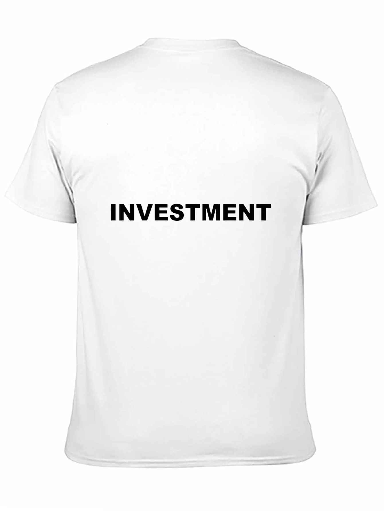Investment Black T-Shirt