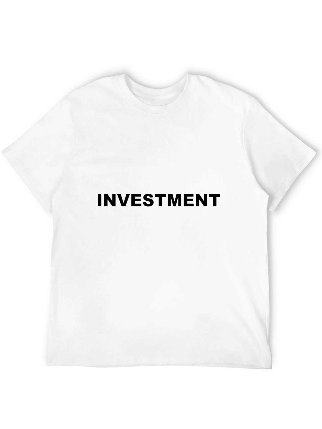 Investment Black T-Shirt
