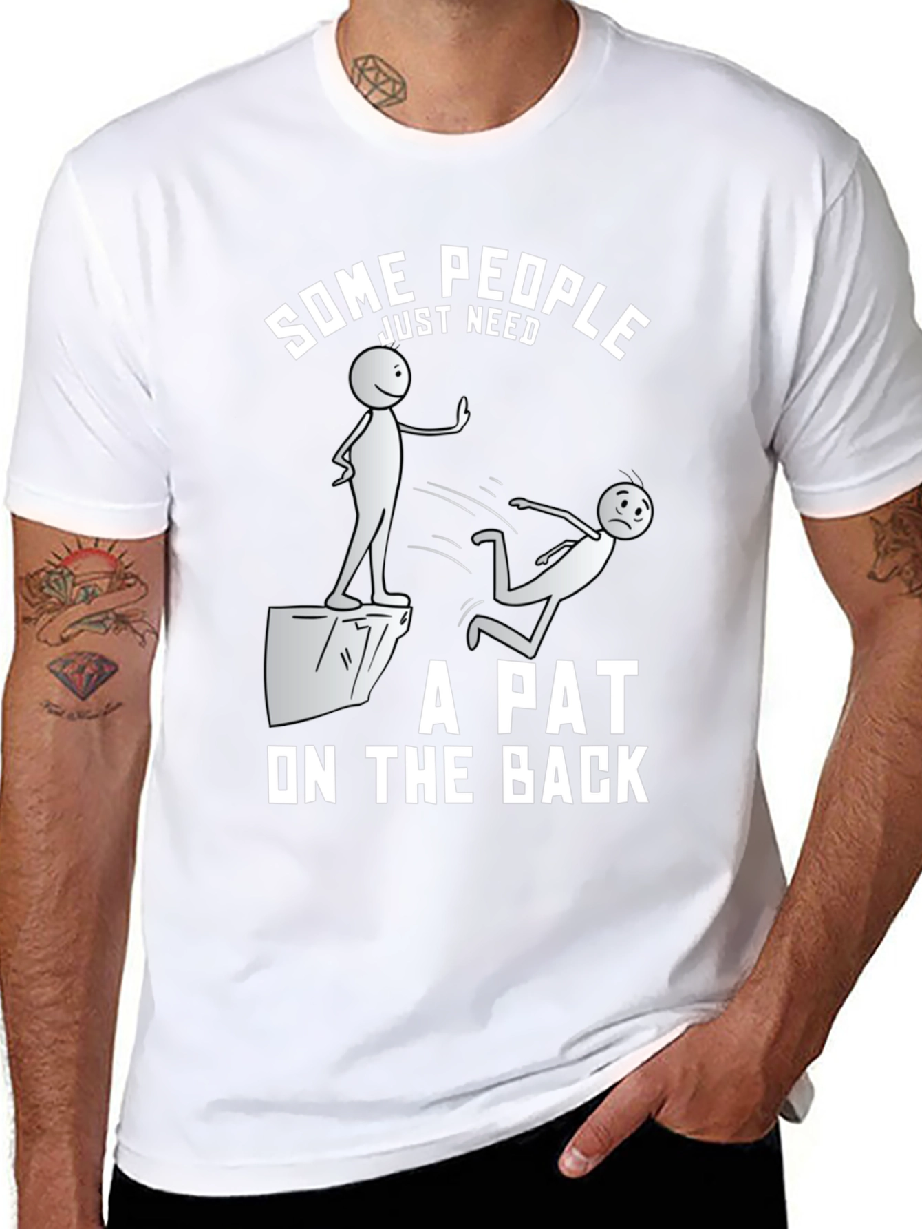 Some People T-Shirt Funny Sarcastic Graphic Tee
