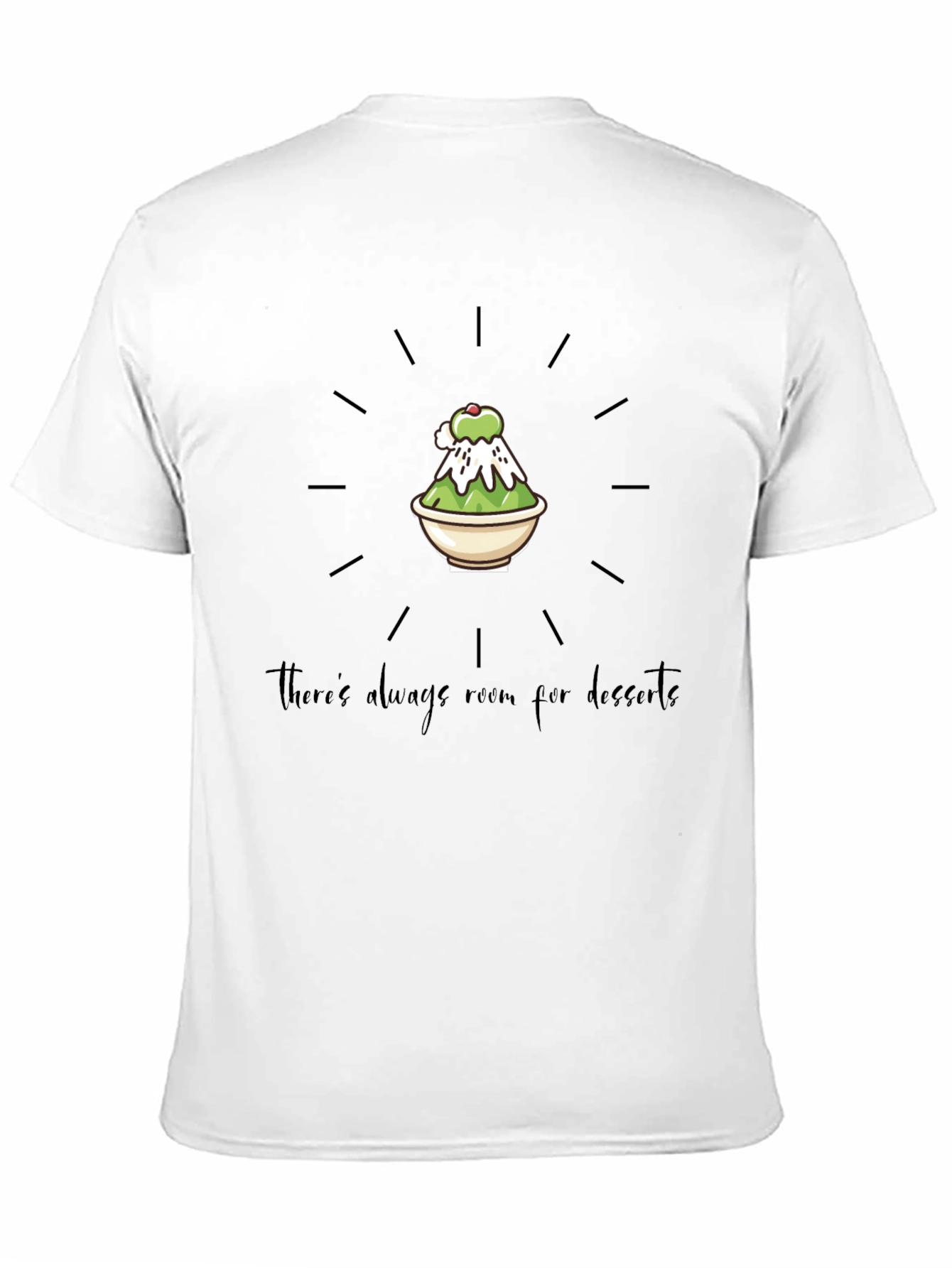 Dessert Lover T-Shirt - Always Room for Dessert