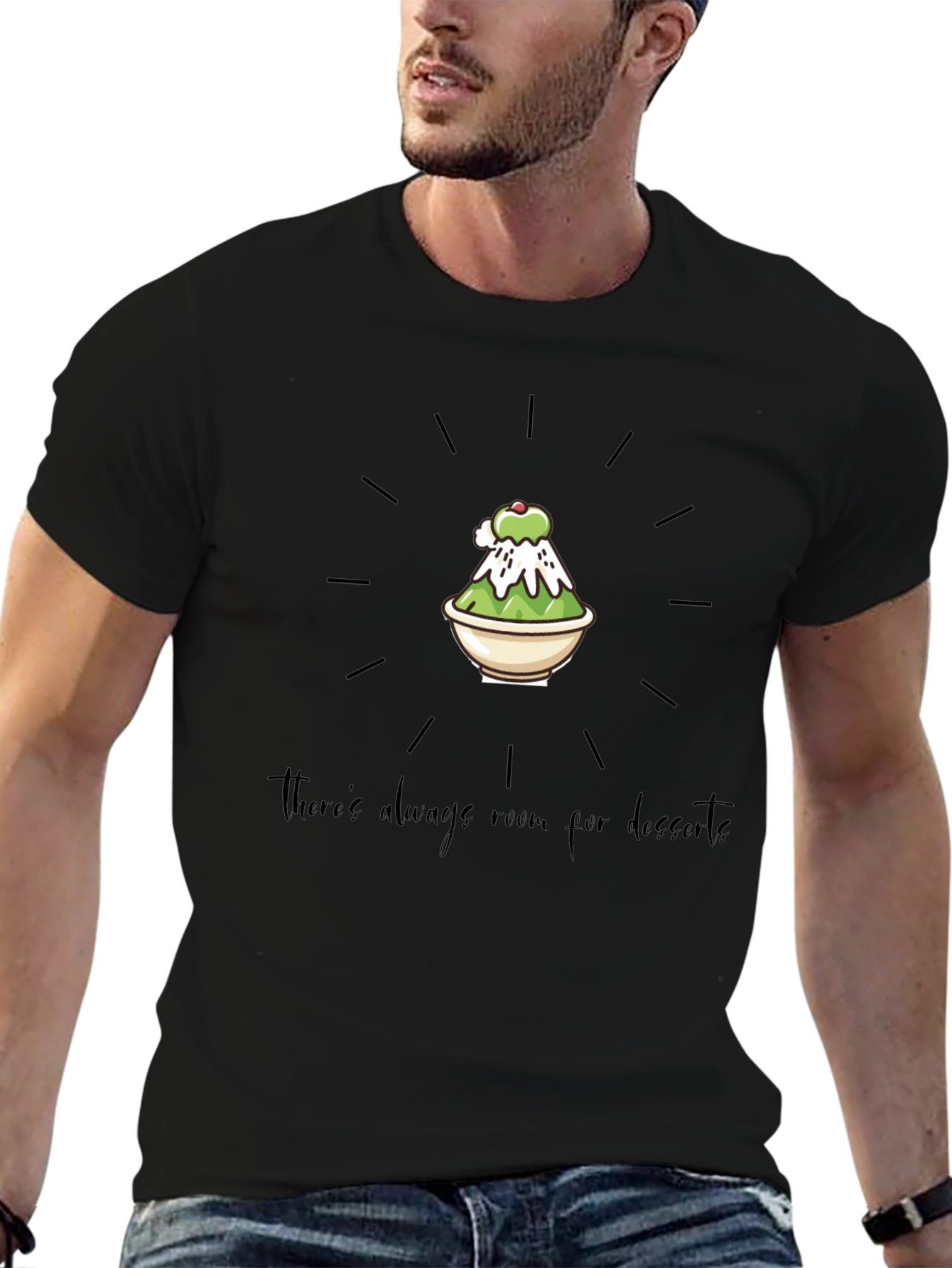 Dessert Lover T-Shirt - Always Room for Dessert