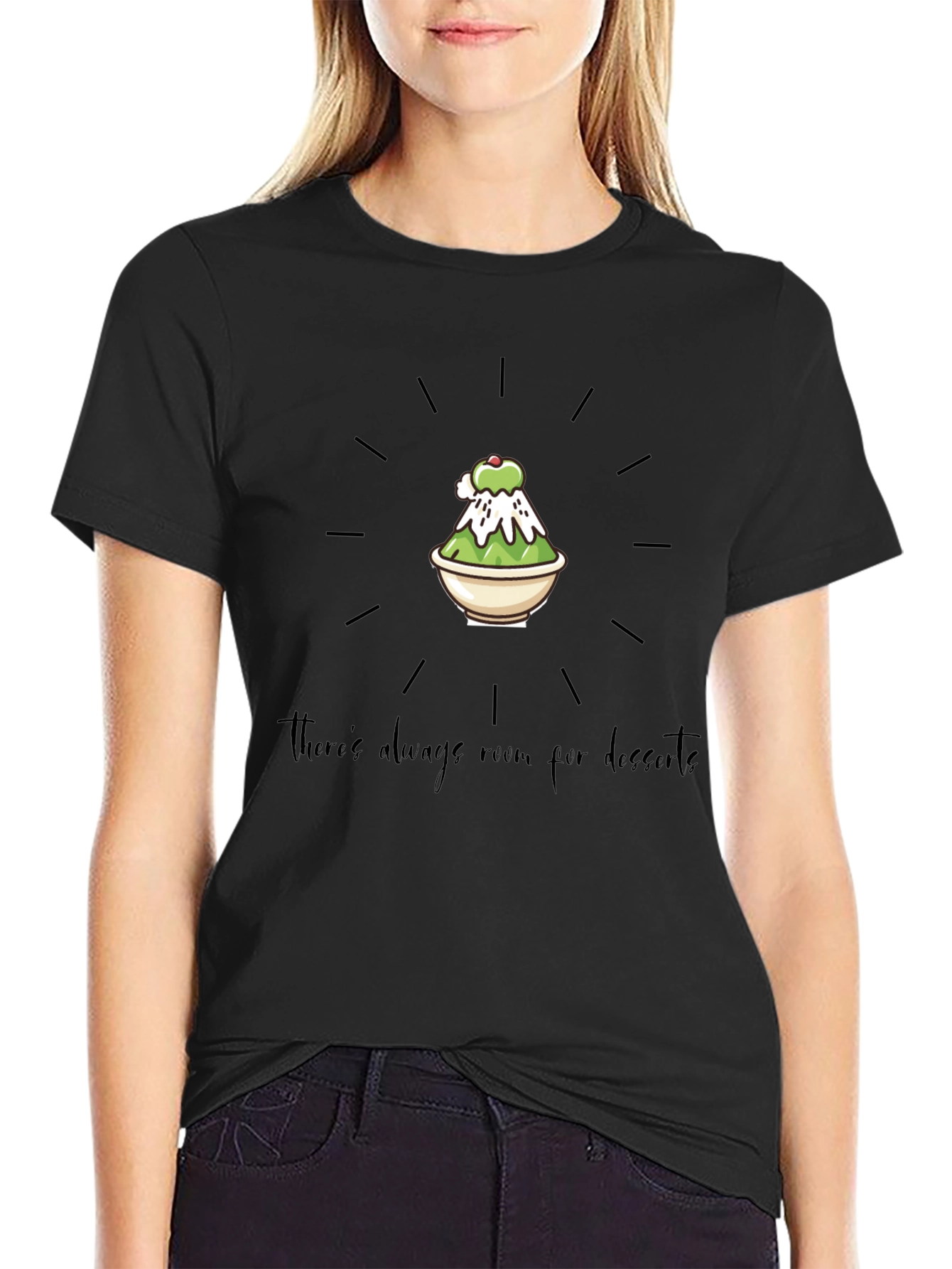 Dessert Lover T-Shirt - Always Room for Dessert