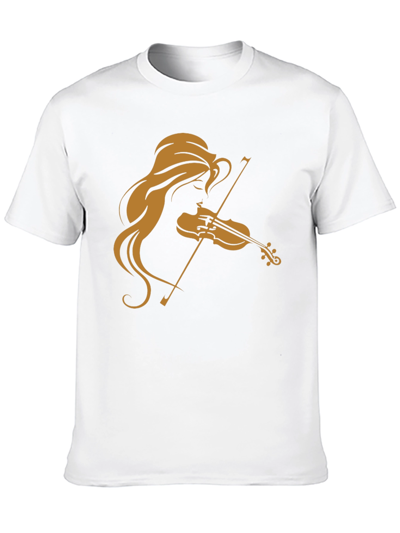 Musician Silhouette Black T-Shirt