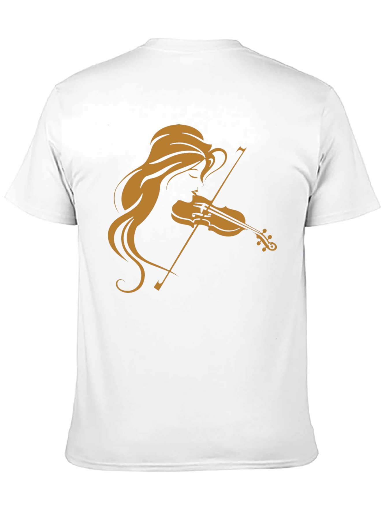 Musician Silhouette Black T-Shirt