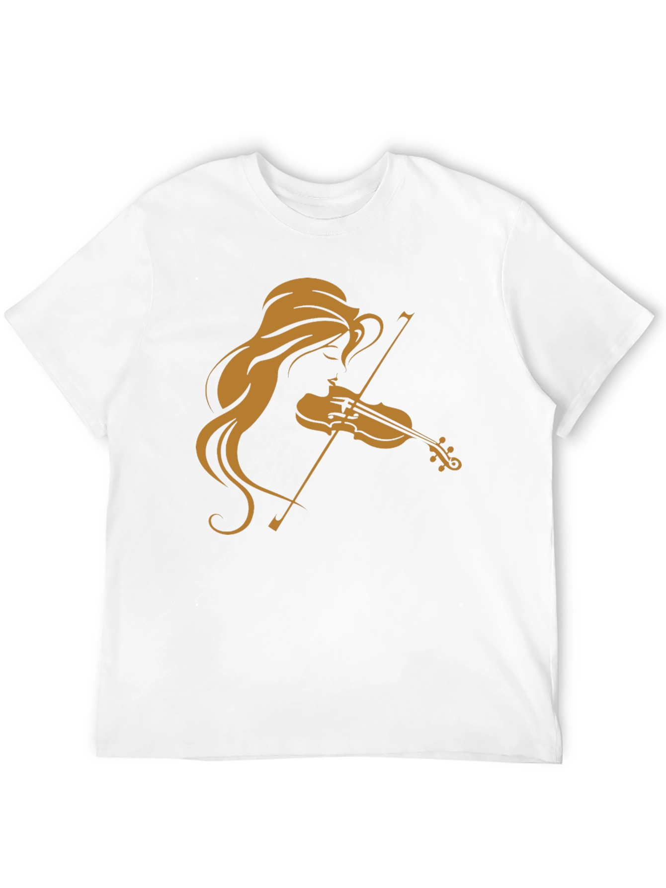 Musician Silhouette Black T-Shirt