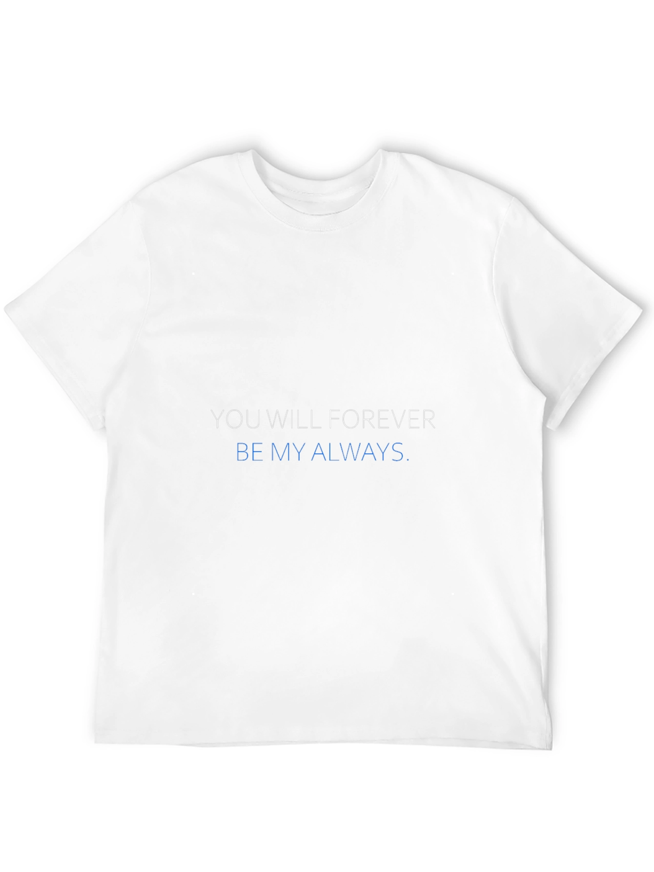 Romantic Always Black T-Shirt