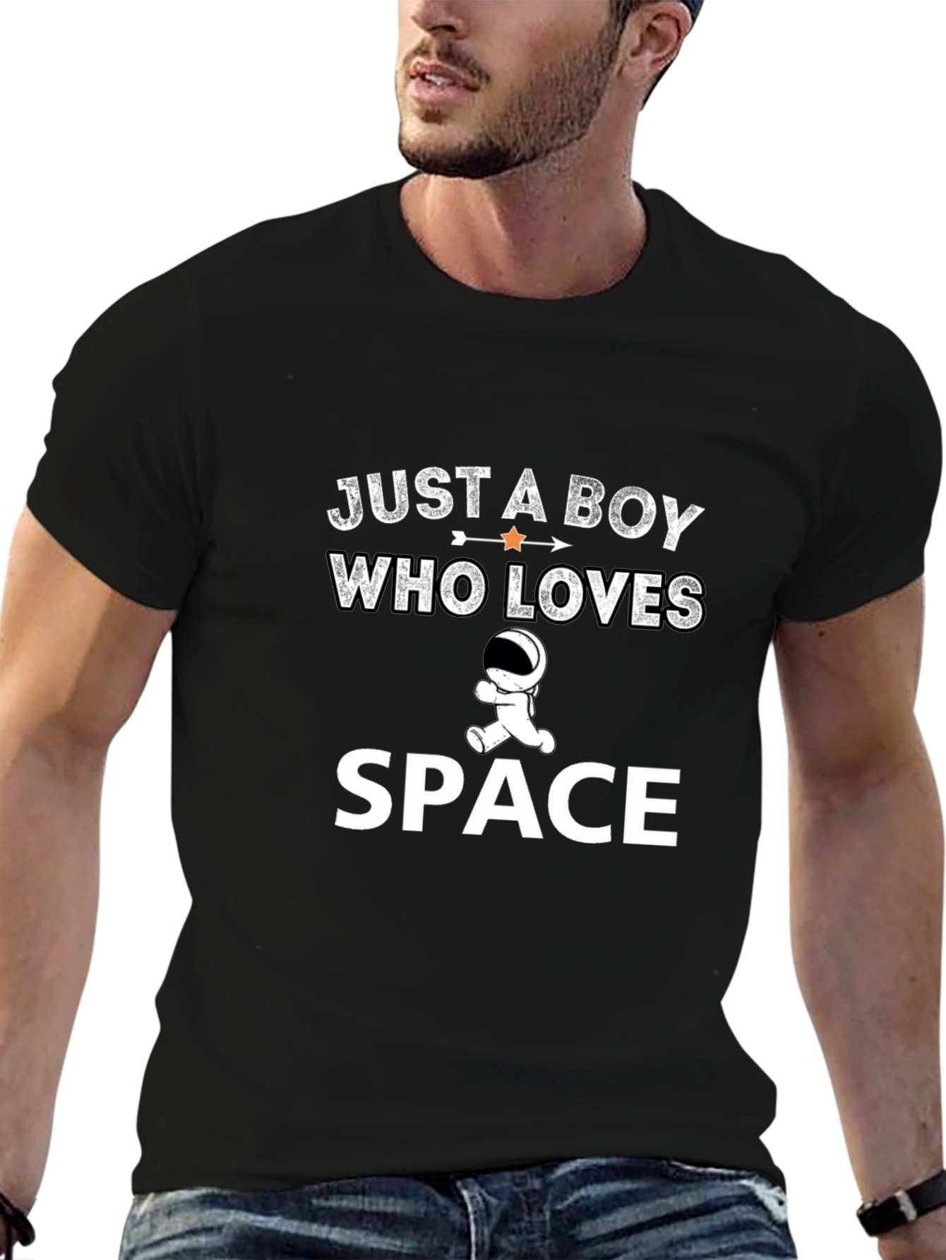 Just A Boy Who Loves Space T-Shirt
