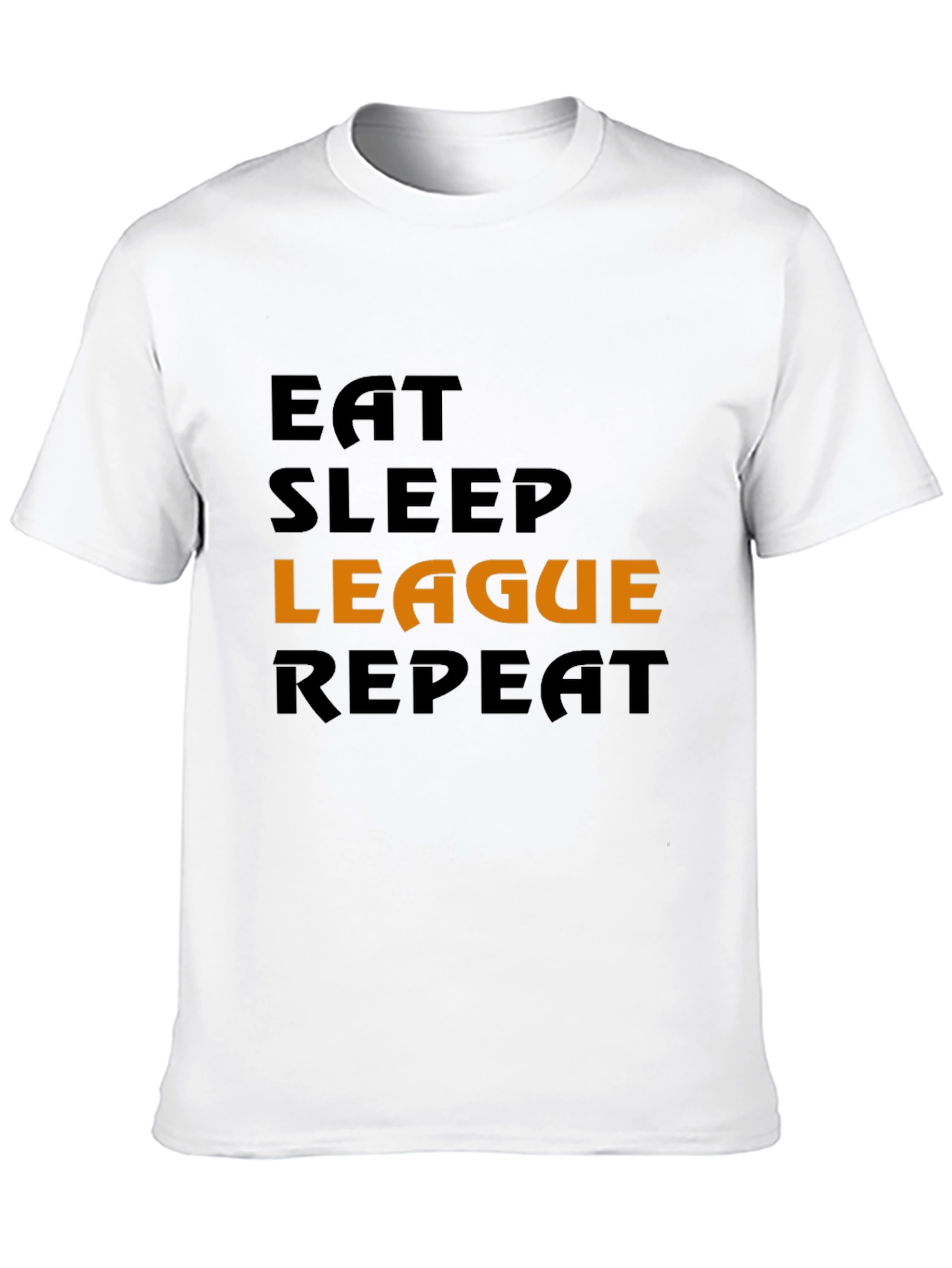 Eat Sleep League Repeat Gamer T-Shirt