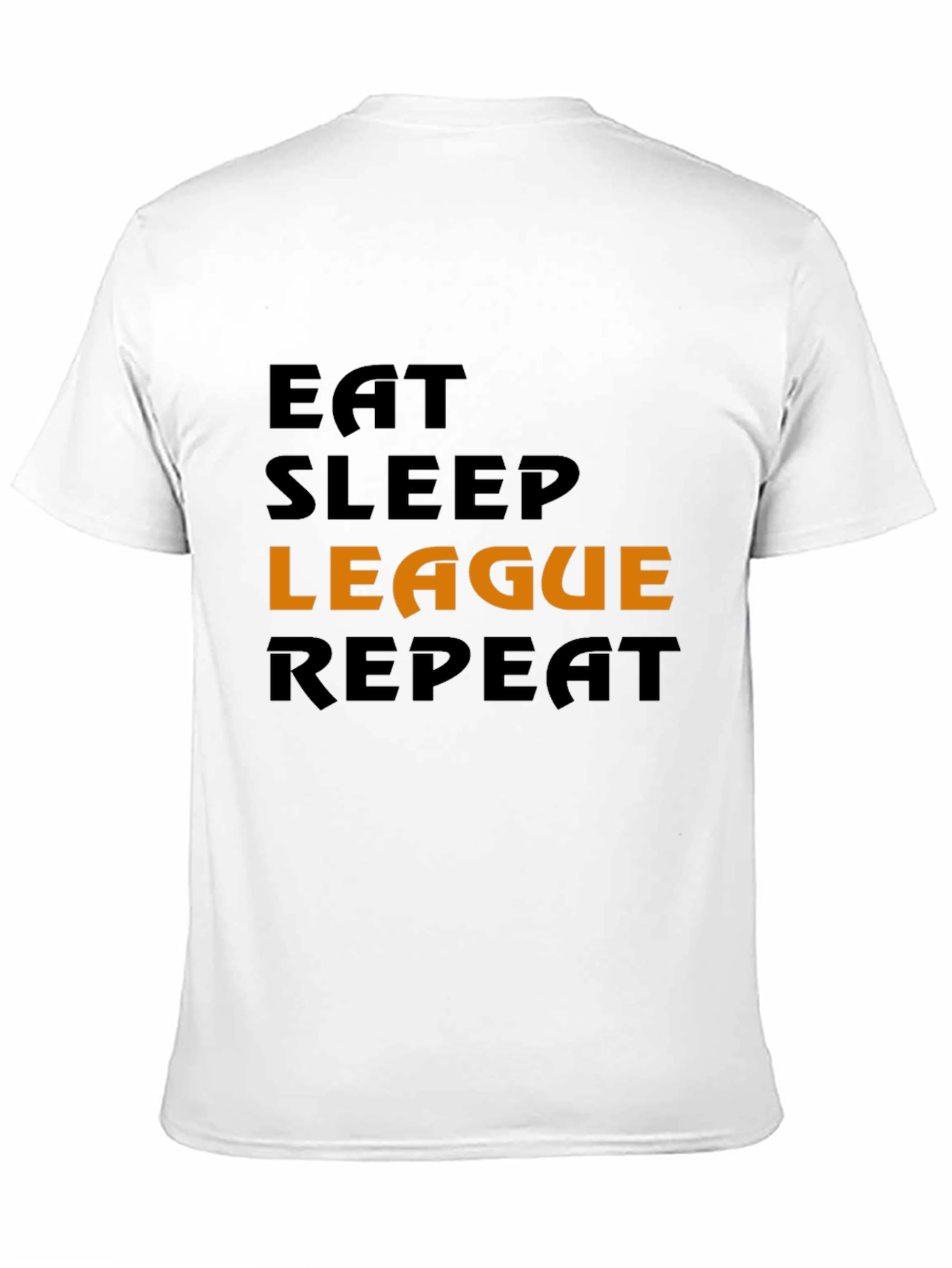Eat Sleep League Repeat Gamer T-Shirt