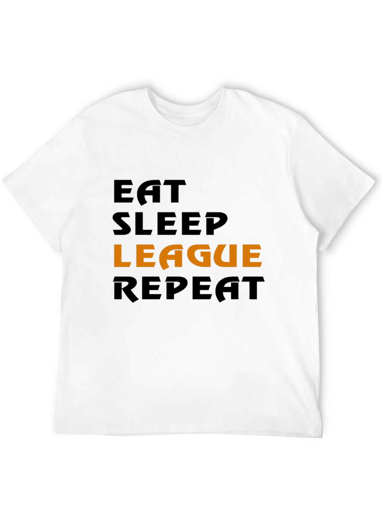 Eat Sleep League Repeat Gamer T-Shirt