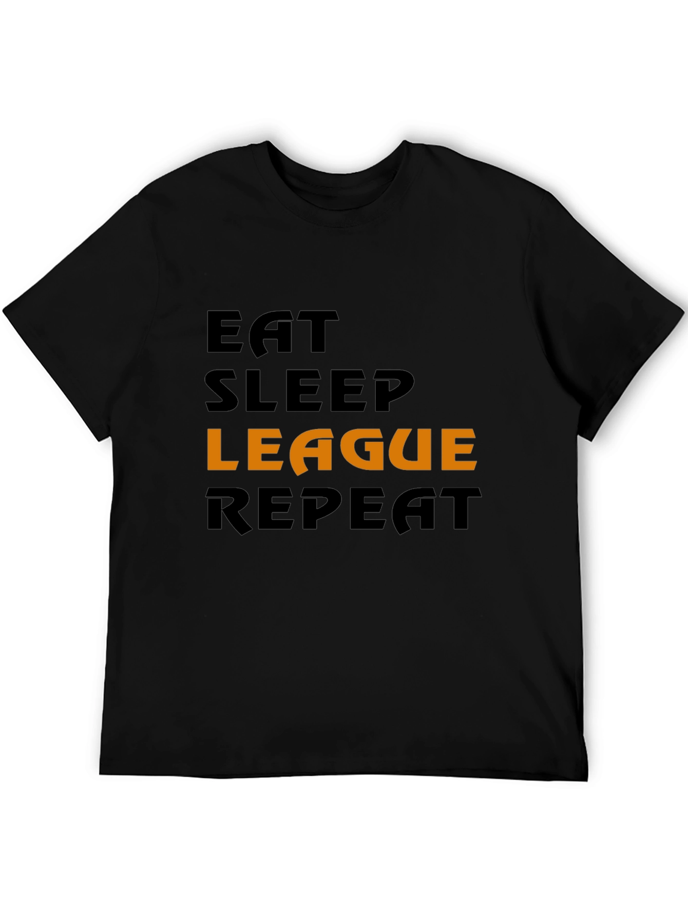 Eat Sleep League Repeat Gamer T-Shirt