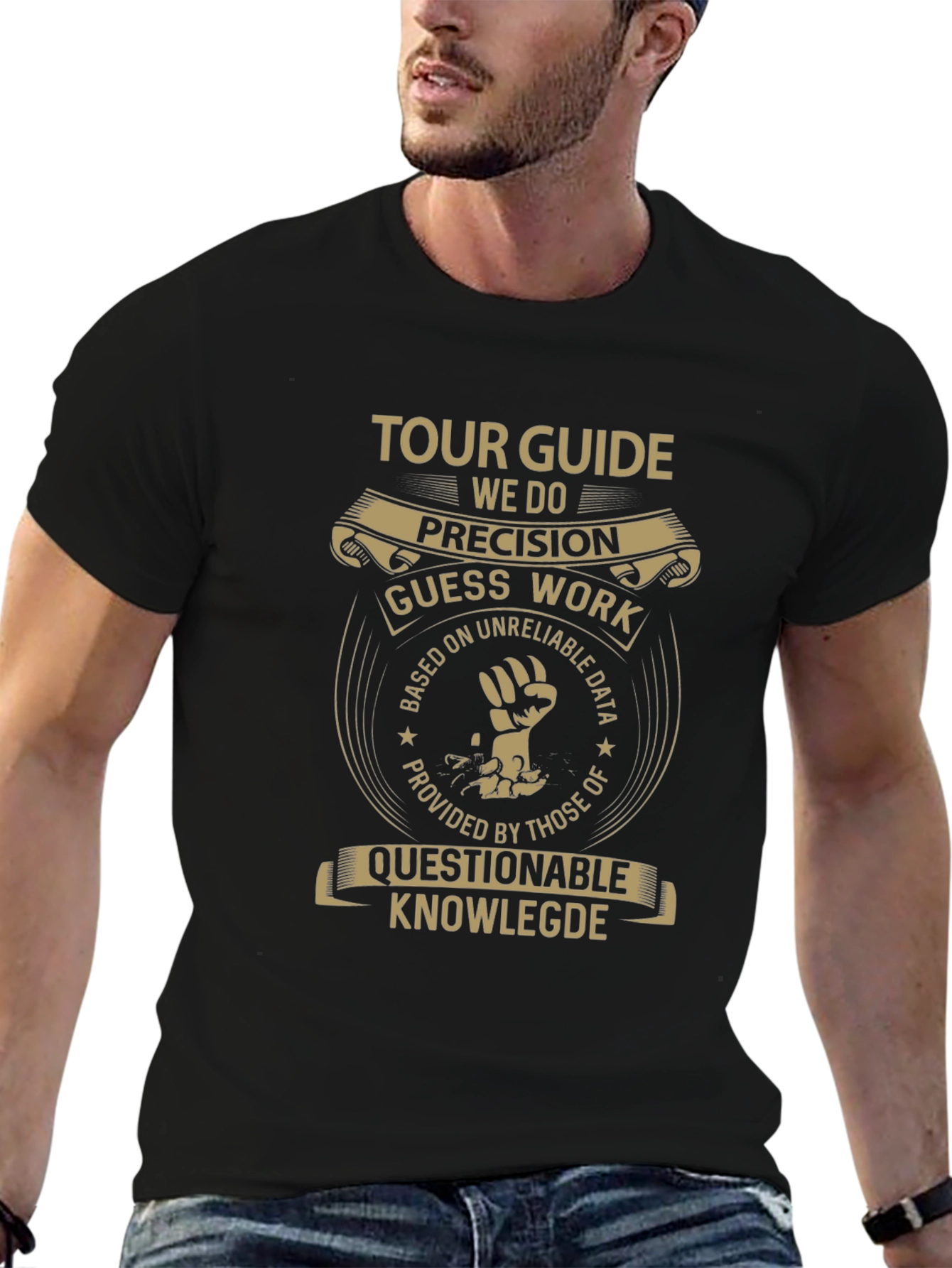 Tour Guide Precision Graphic T-Shirt