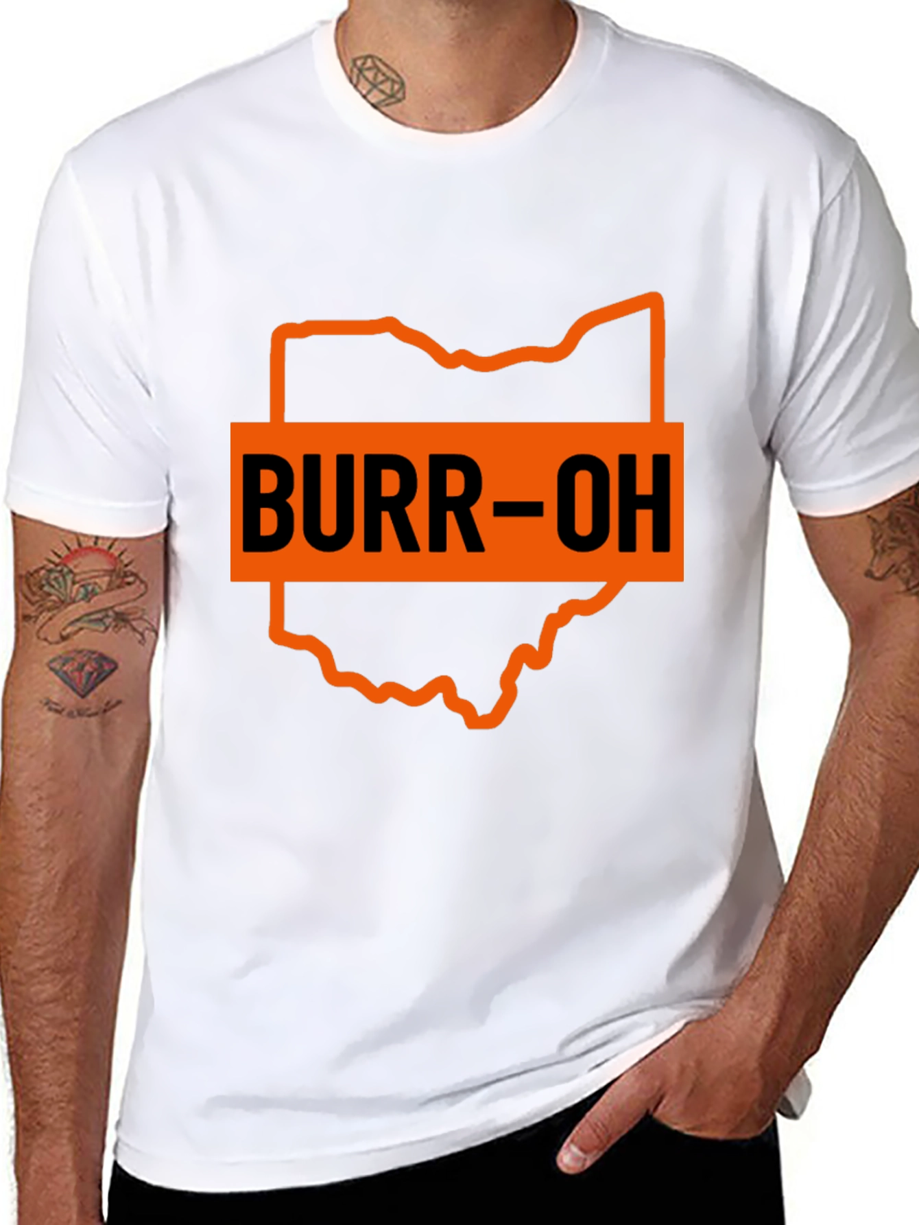 Ohio BURR-OH State Pride T-Shirt