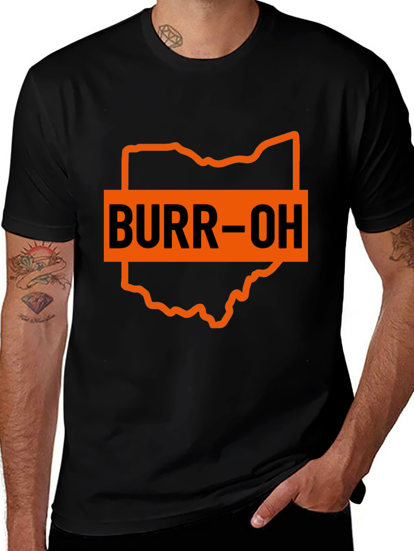 Ohio BURR-OH State Pride T-Shirt