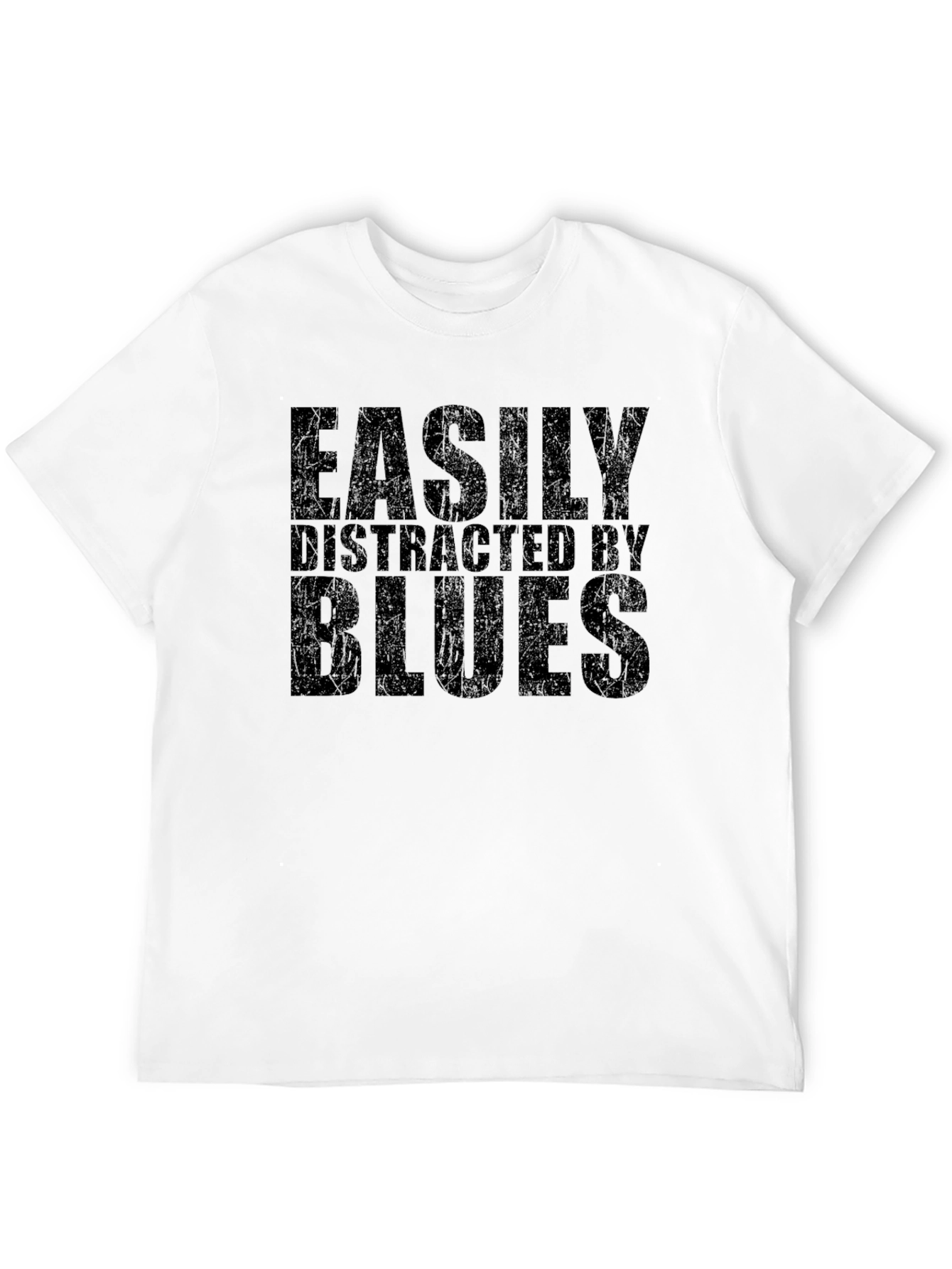 Easily Distracted by Blues Music T-Shirt