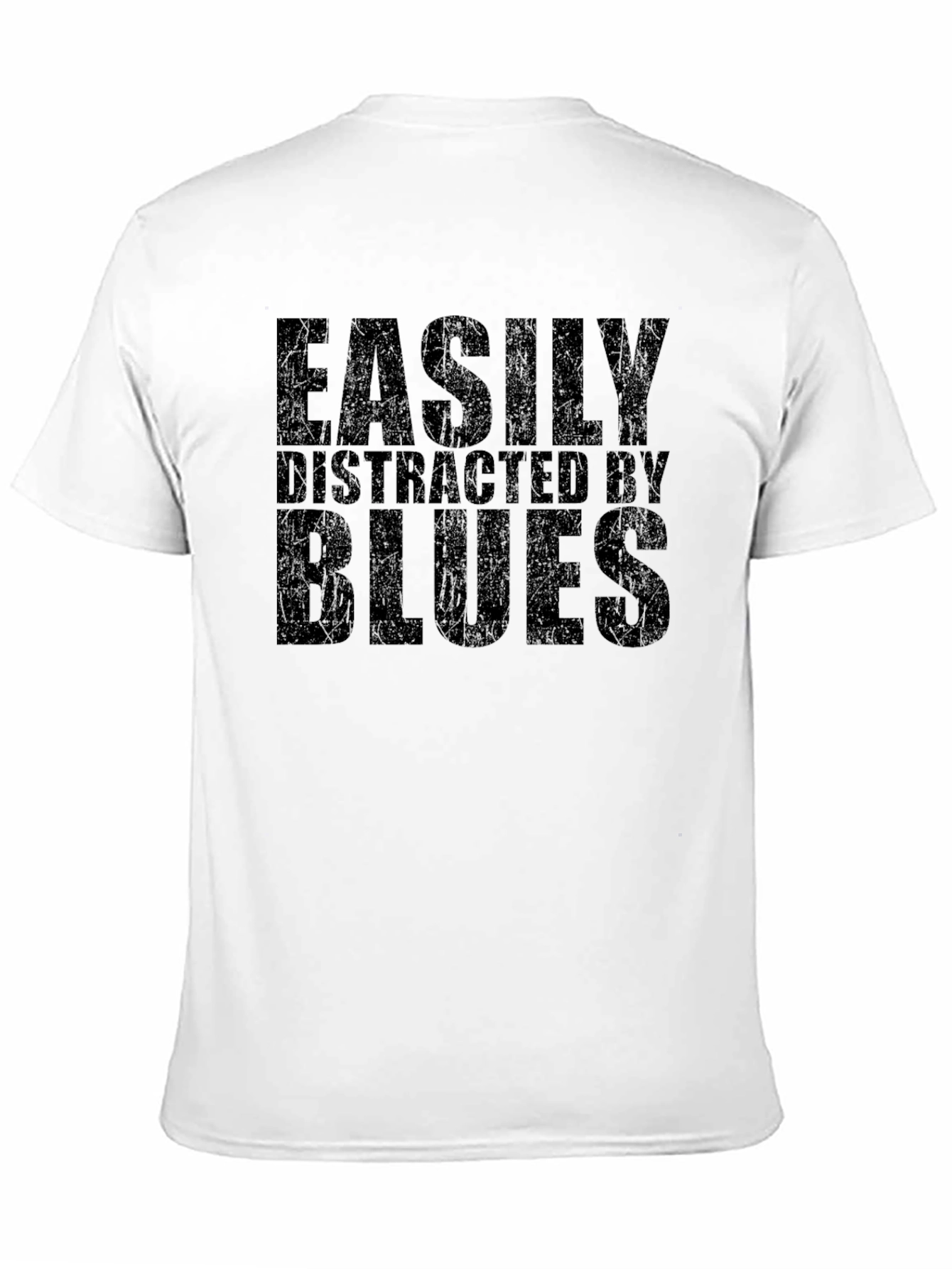 Easily Distracted by Blues Music T-Shirt