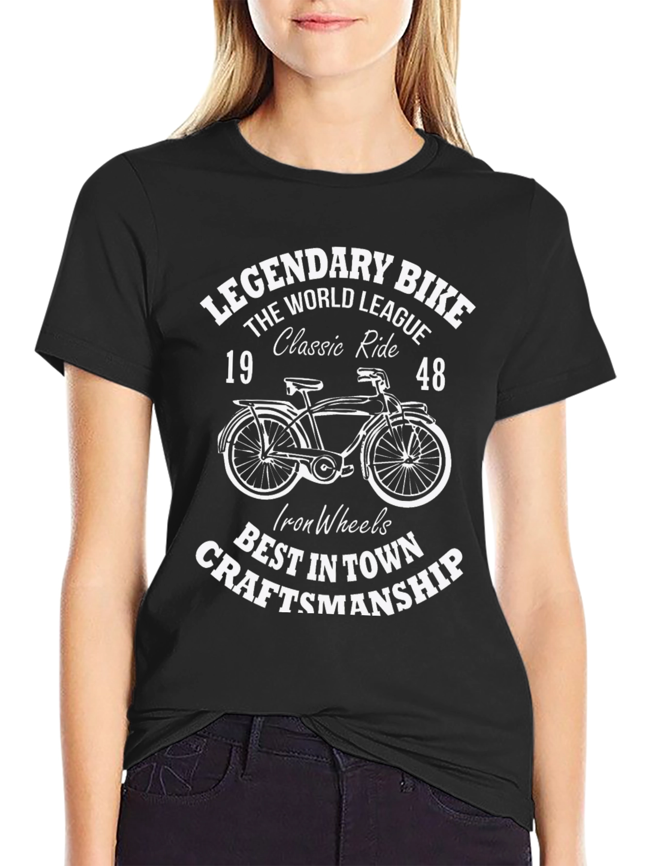 Legendary Bike Graphic Tee - Classic Ride T-Shirt