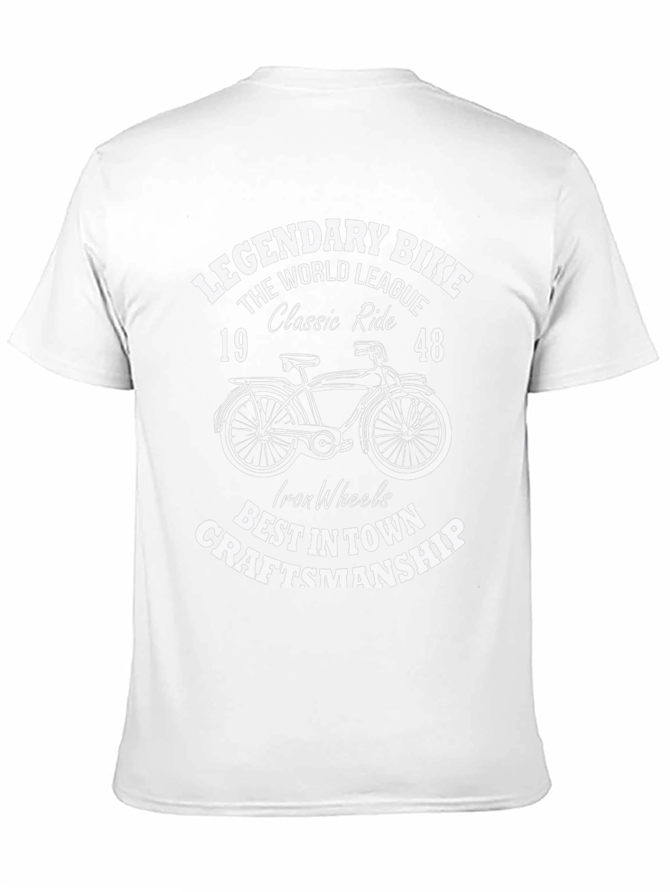 Legendary Bike Graphic Tee - Classic Ride T-Shirt