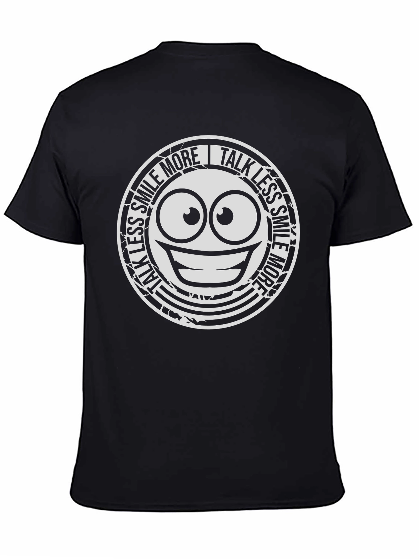 Smile More Talk Less Graphic Tee