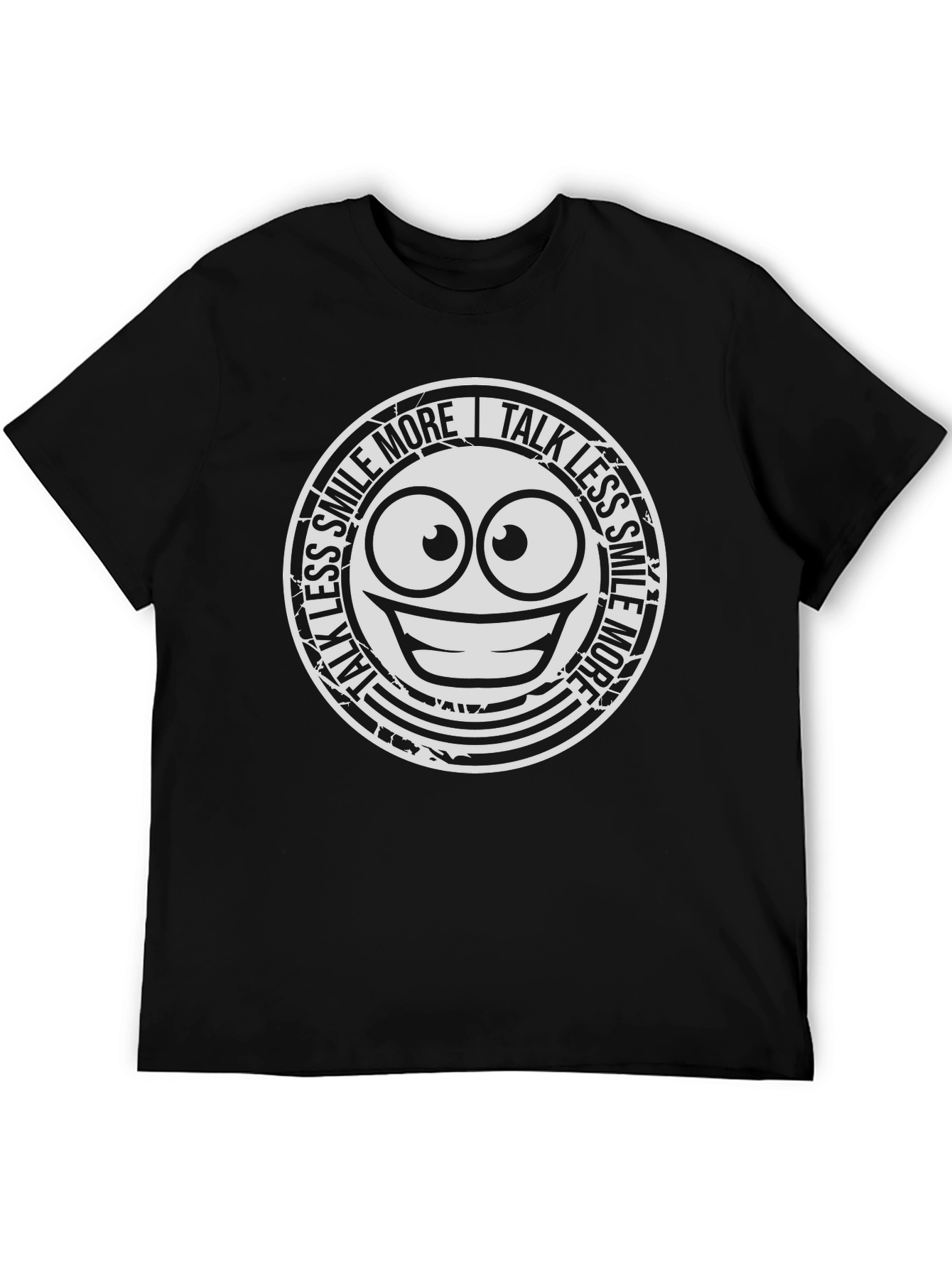 Smile More Talk Less Graphic Tee