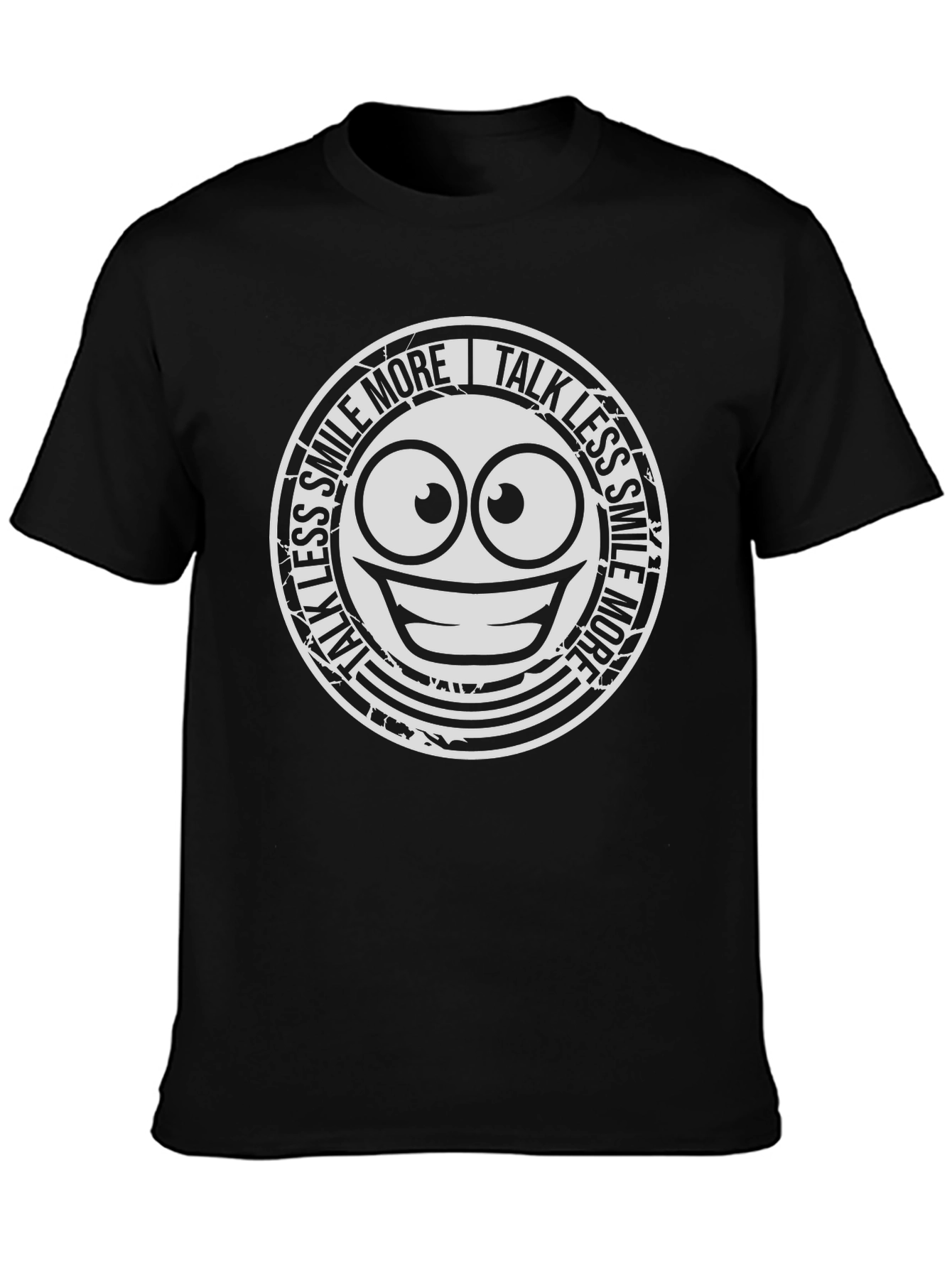 Smile More Talk Less Graphic Tee