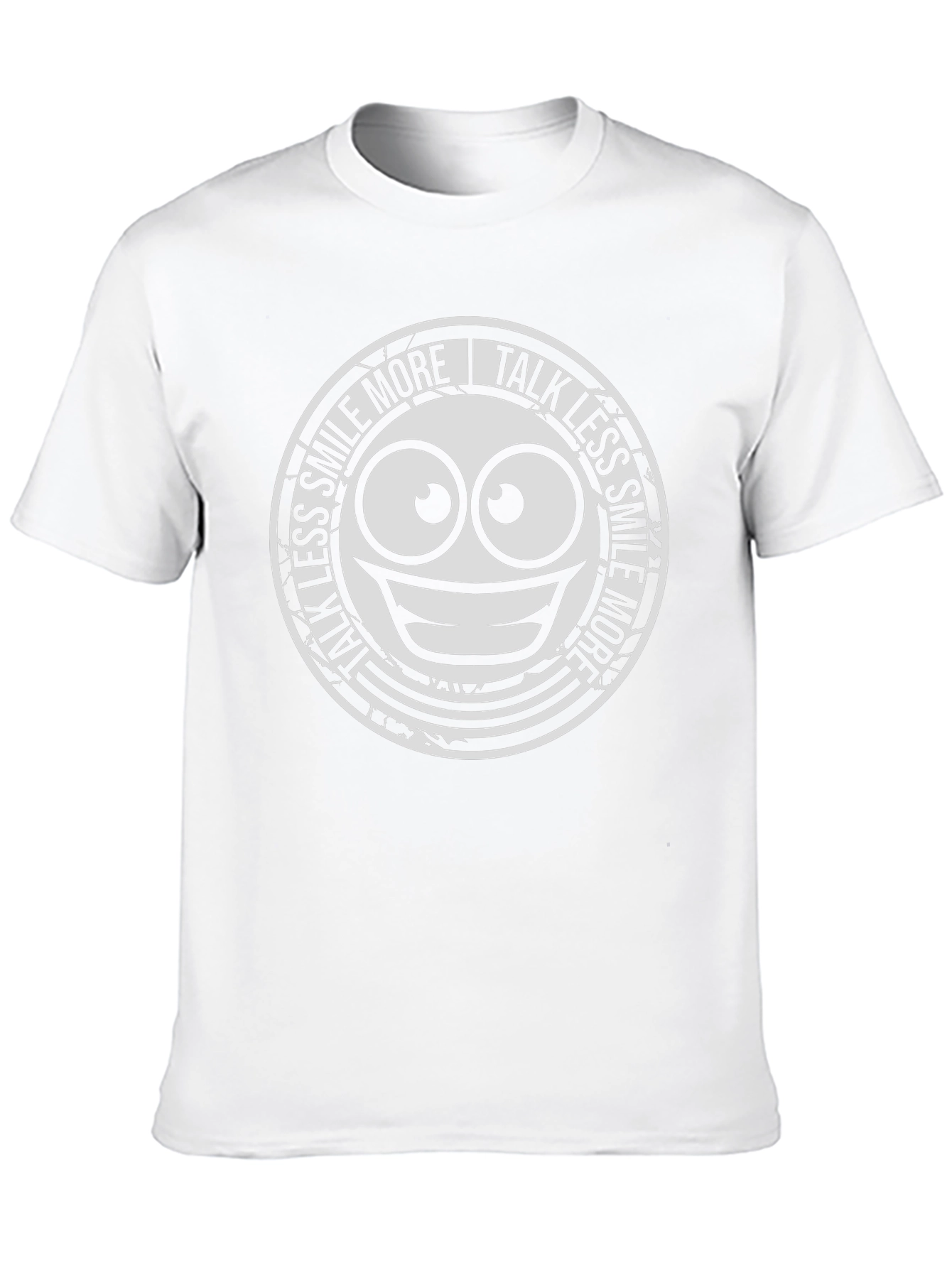 Smile More Talk Less Graphic Tee