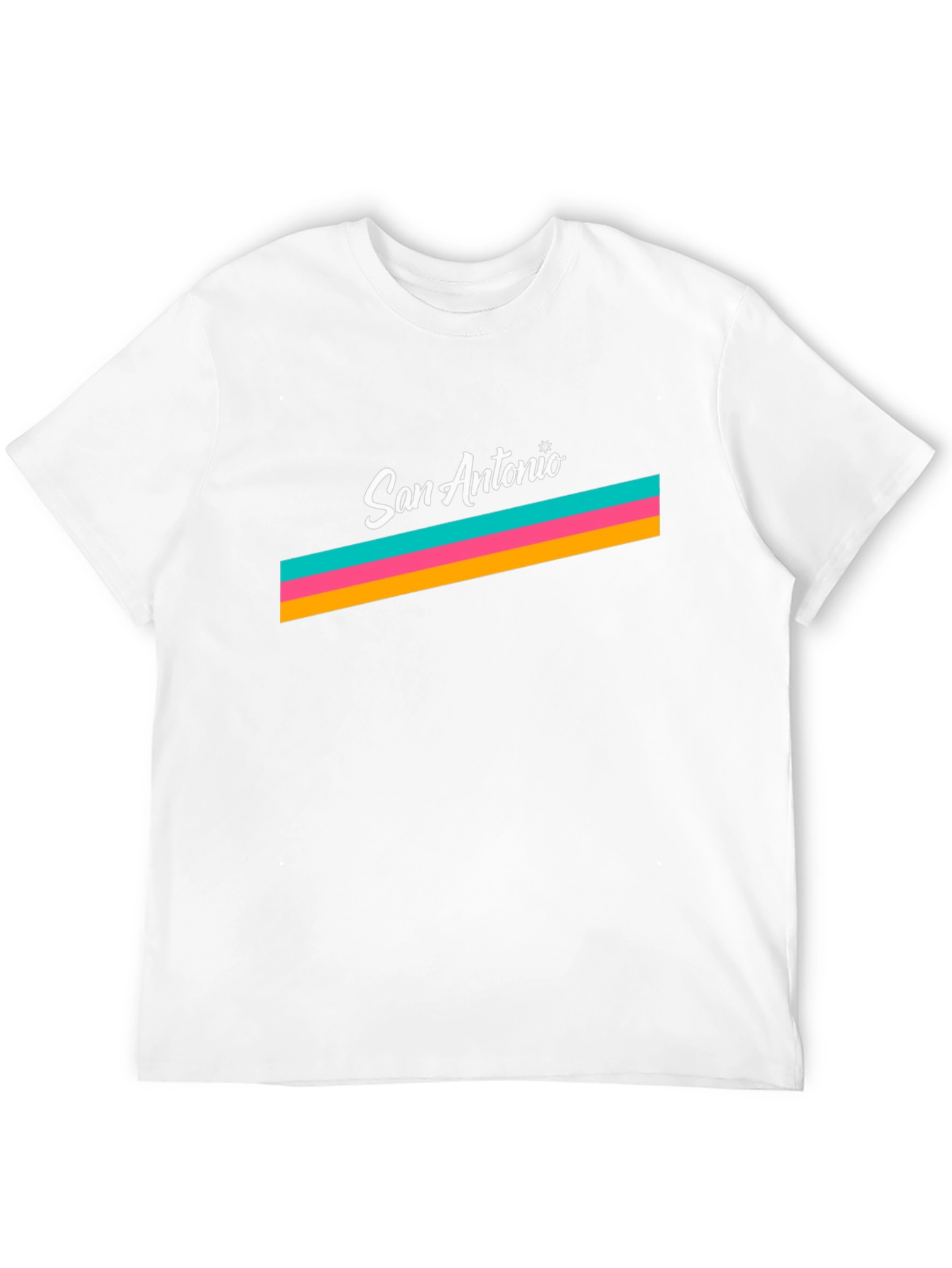 San Antonio Retro Stripe T-Shirt
