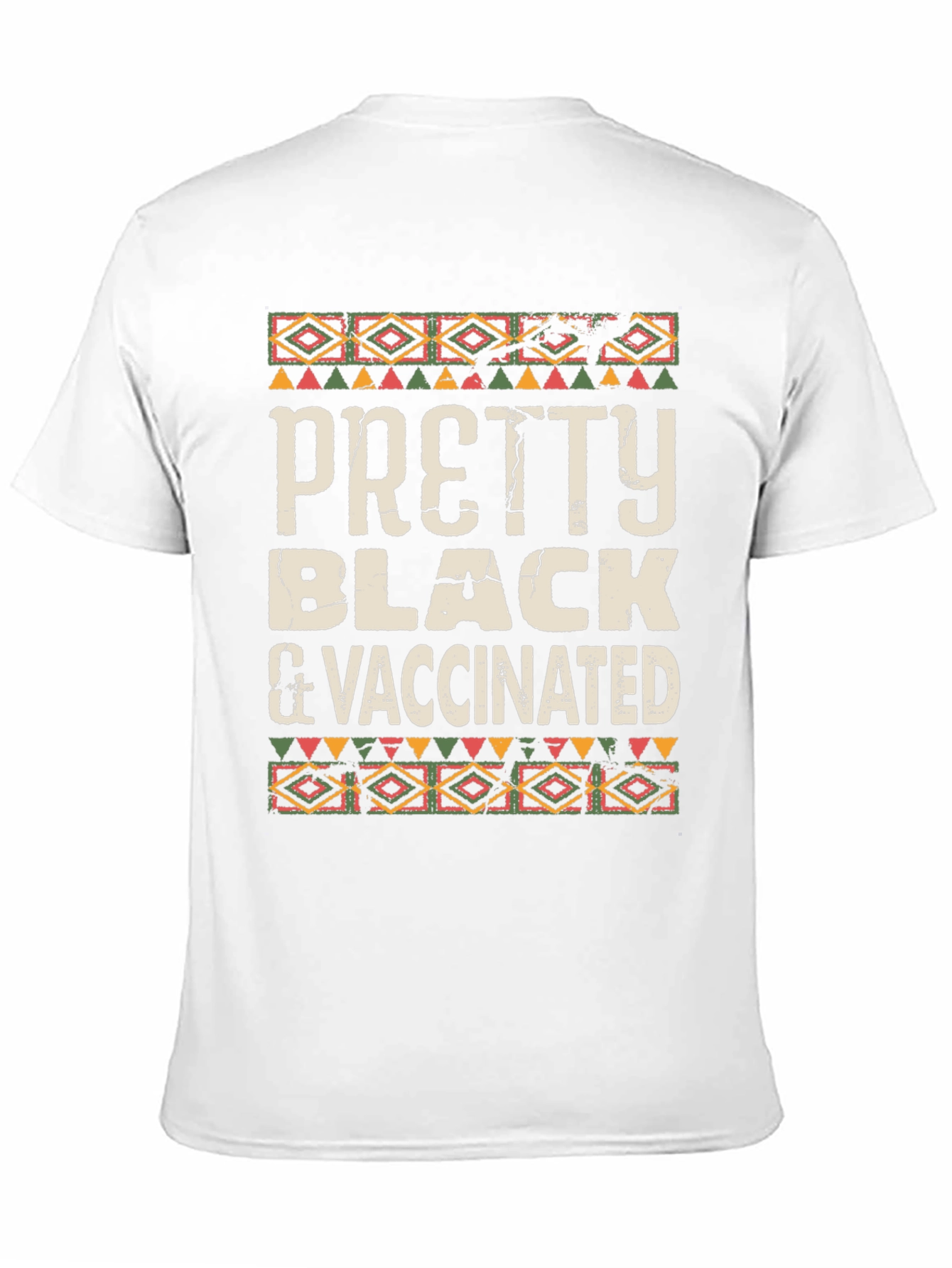 Pretty Black & Vaccinated Graphic T-Shirt
