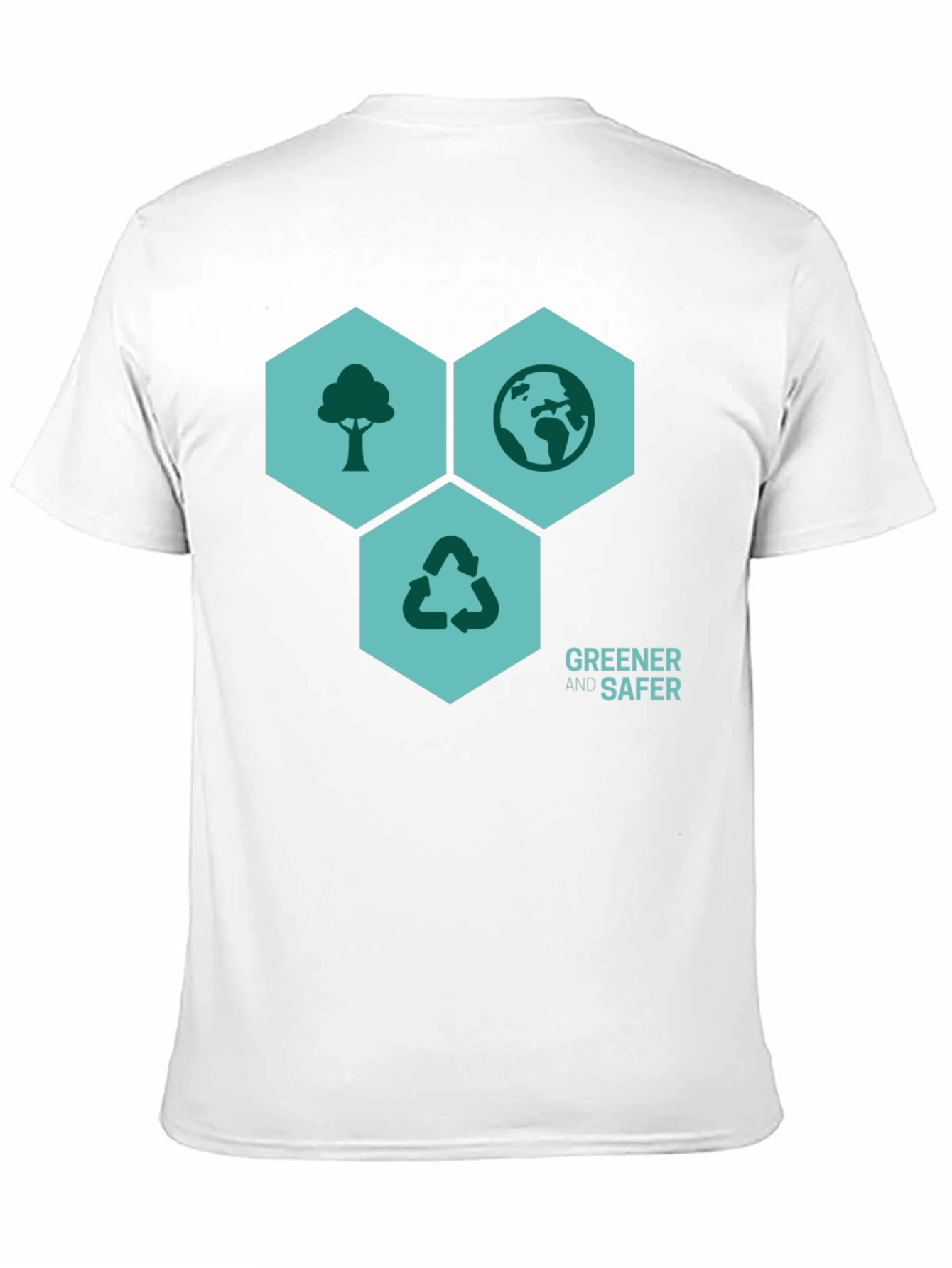 Eco-Friendly Greener & Safer Graphic T-Shirt