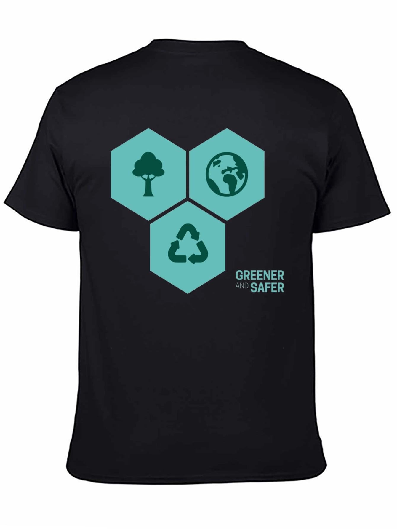 Eco-Friendly Greener & Safer Graphic T-Shirt