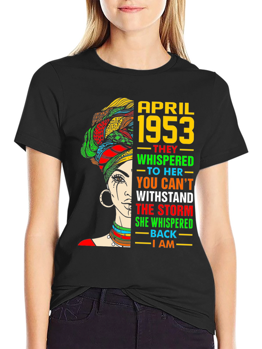 April 1953 Womens Storm T-Shirt