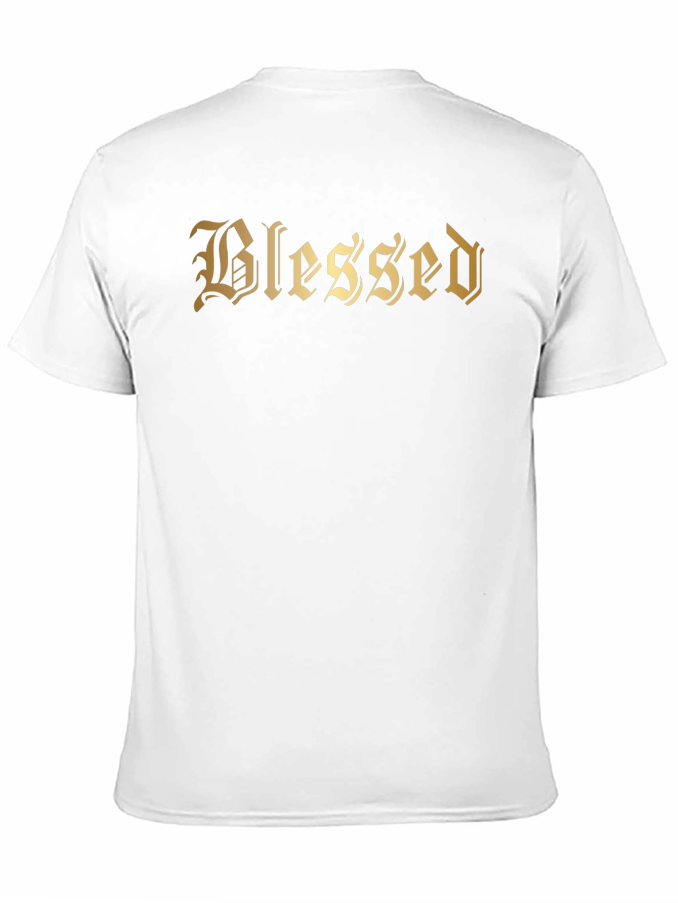 Blessed Black T-Shirt - Religious Inspired Graphic Tee