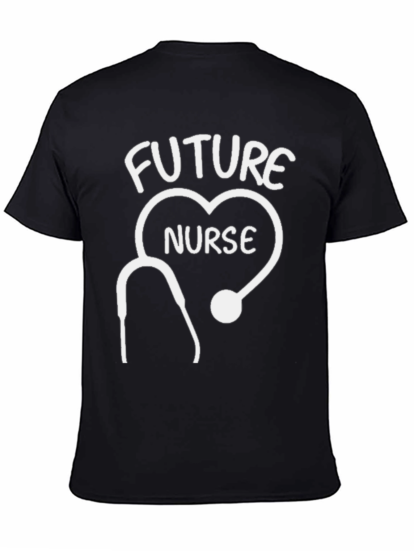 Future Nurse Stethoscope Heart T-Shirt - Medical Student Gift