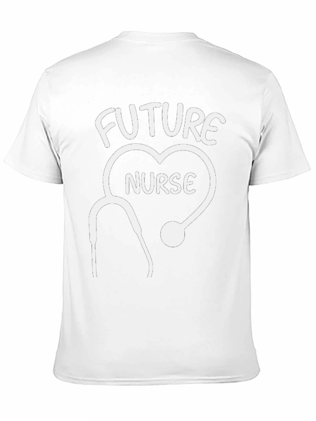 Future Nurse Stethoscope Heart T-Shirt - Medical Student Gift
