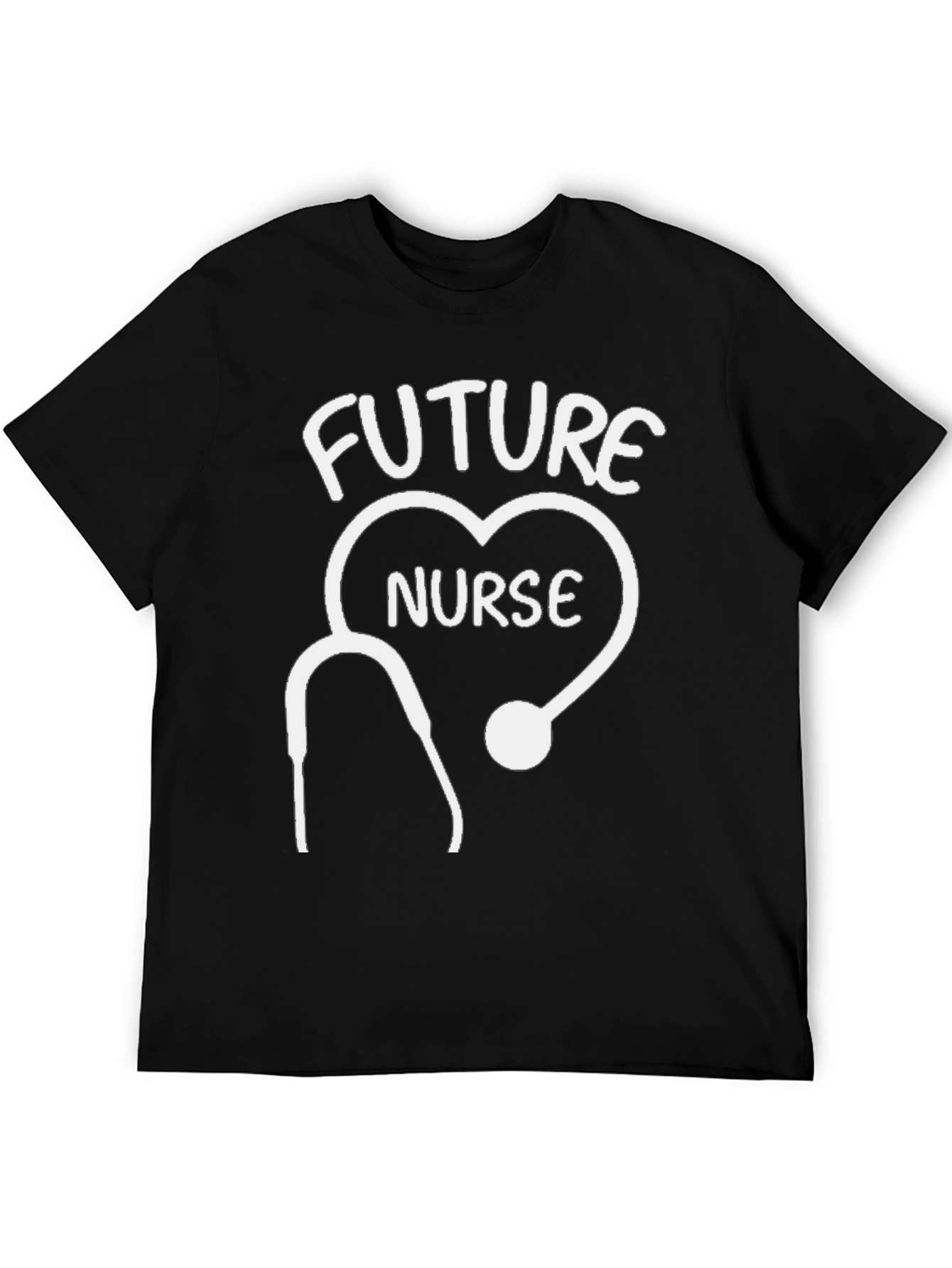 Future Nurse Stethoscope Heart T-Shirt - Medical Student Gift