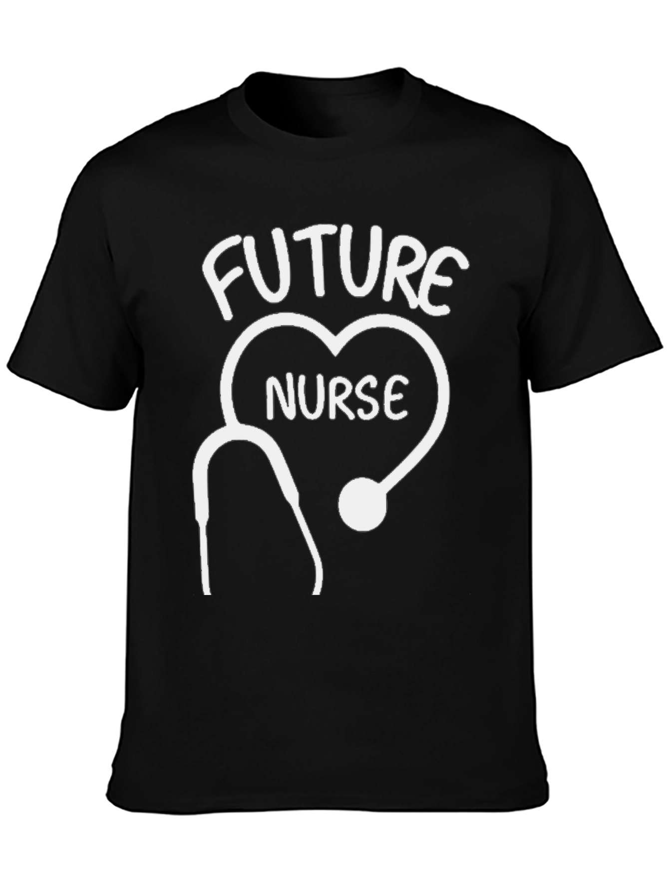 Future Nurse Stethoscope Heart T-Shirt - Medical Student Gift