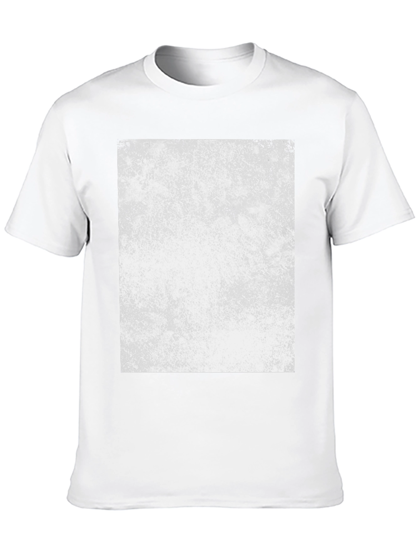 Abstract Print Black T-Shirt