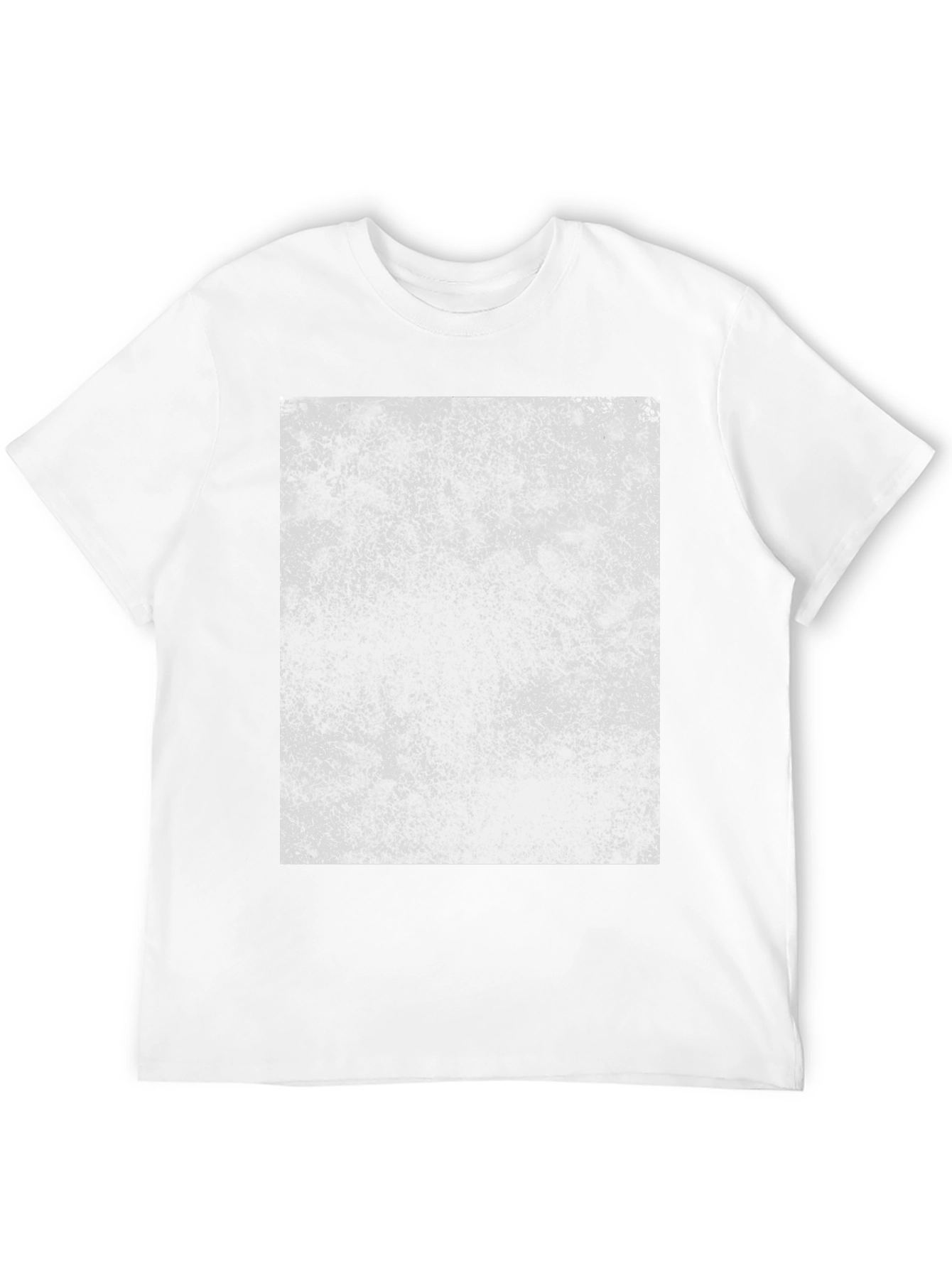 Abstract Print Black T-Shirt