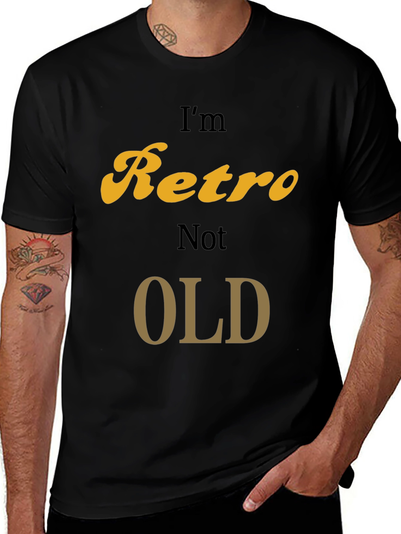 Retro Graphic Tee - Im Retro Not Old T-Shirt