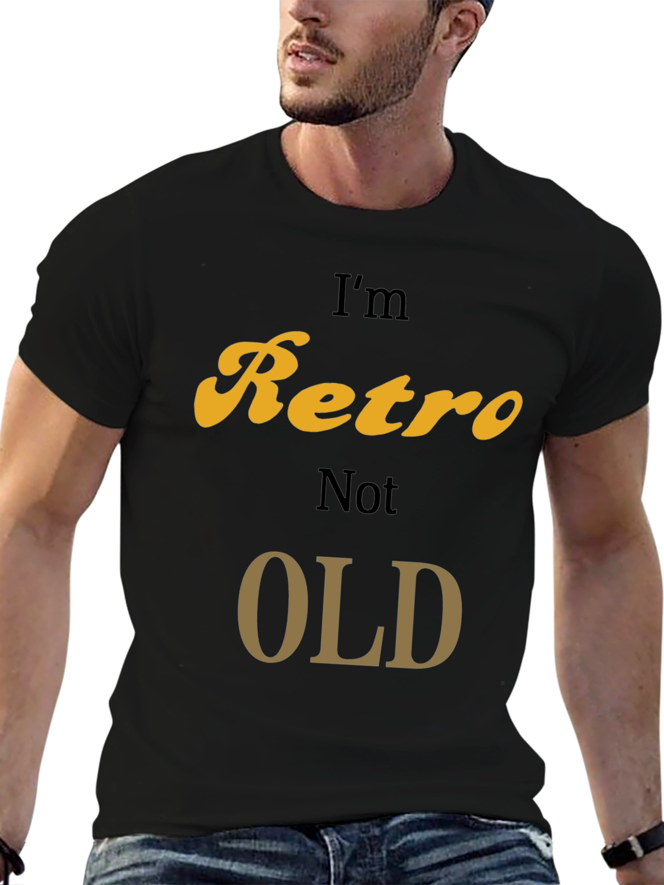 Retro Graphic Tee - Im Retro Not Old T-Shirt