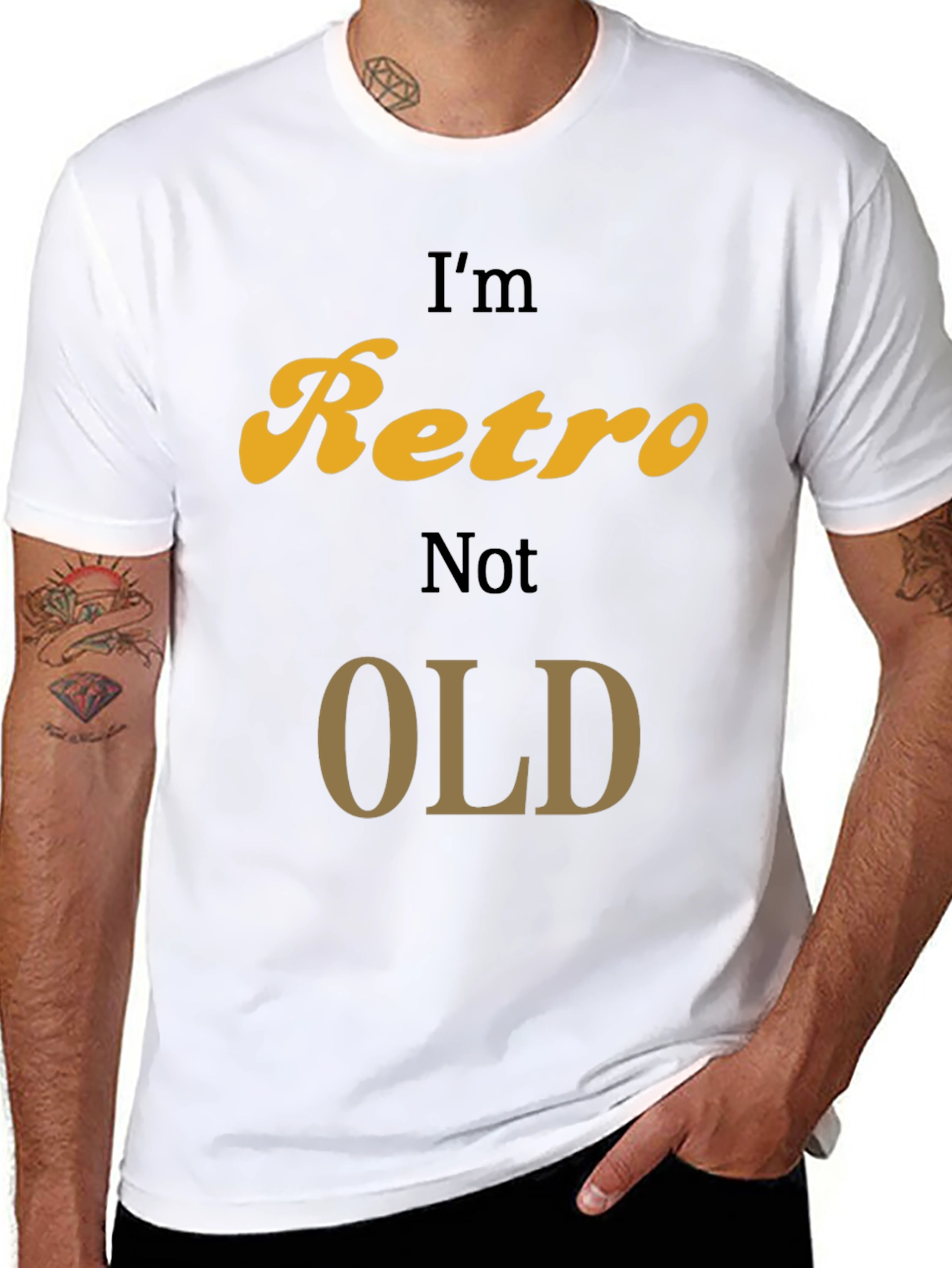 Retro Graphic Tee - Im Retro Not Old T-Shirt