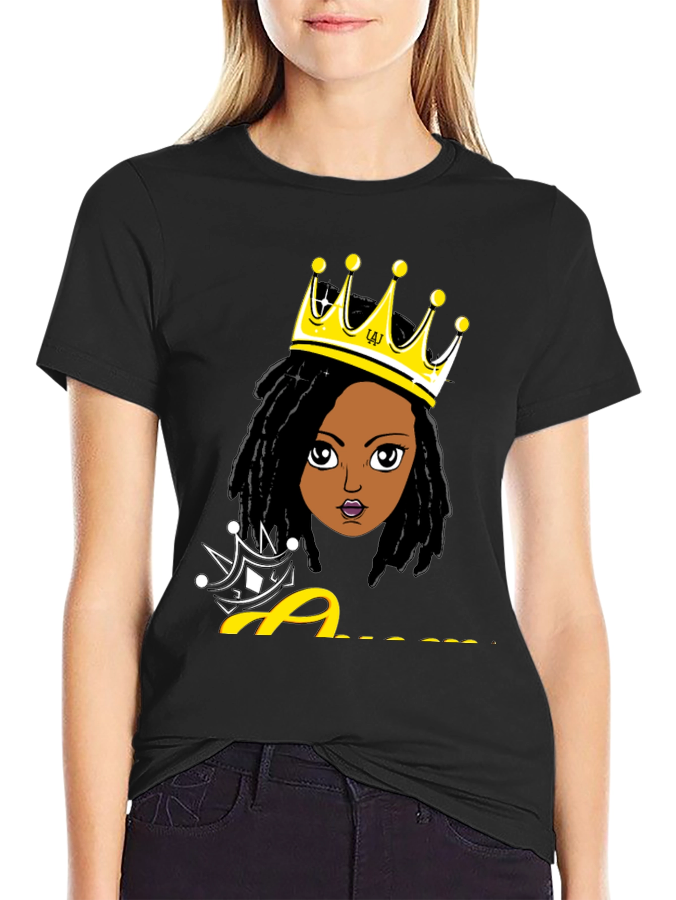 Queen Graphic Black T-Shirt