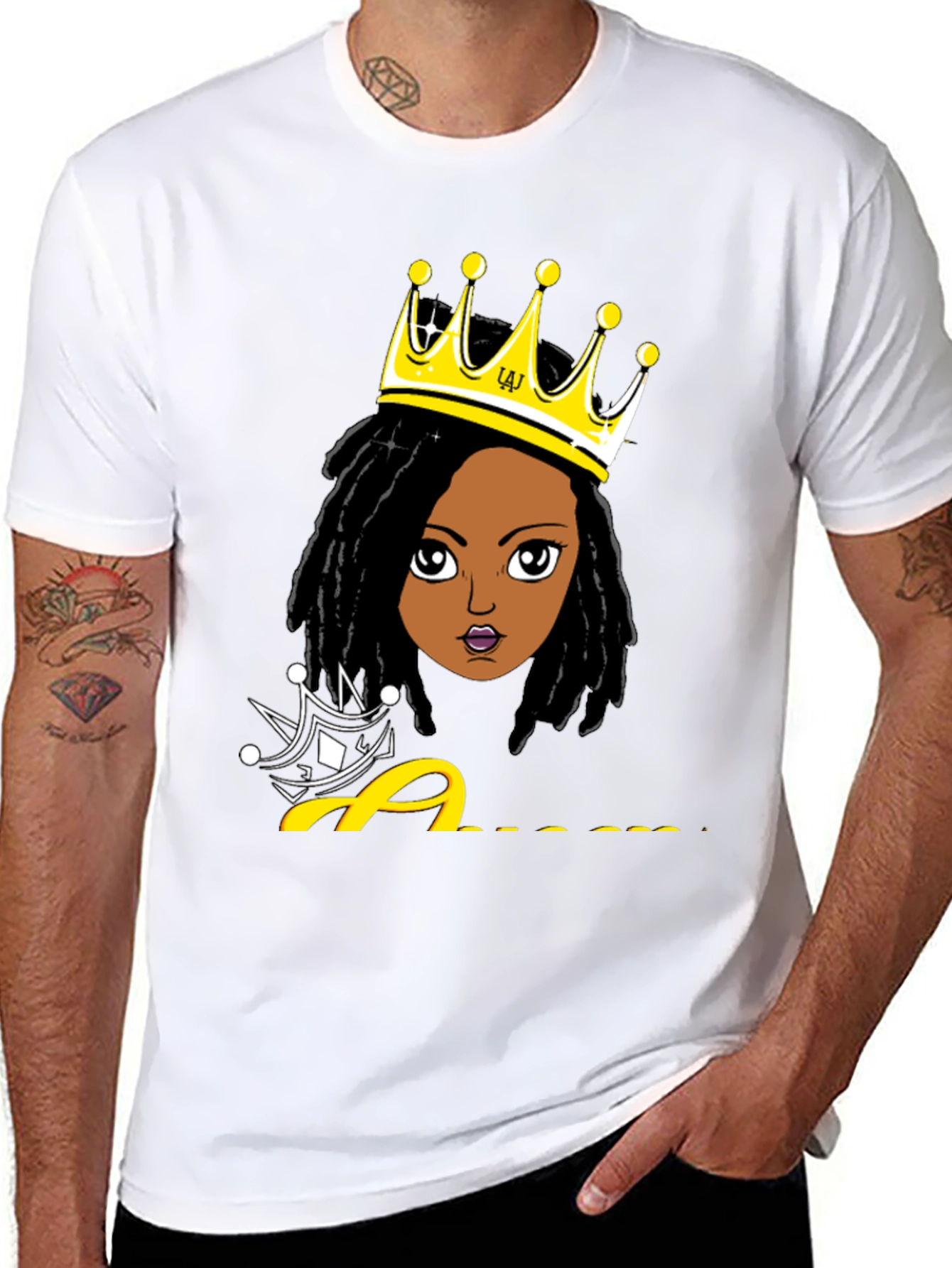 Queen Graphic Black T-Shirt