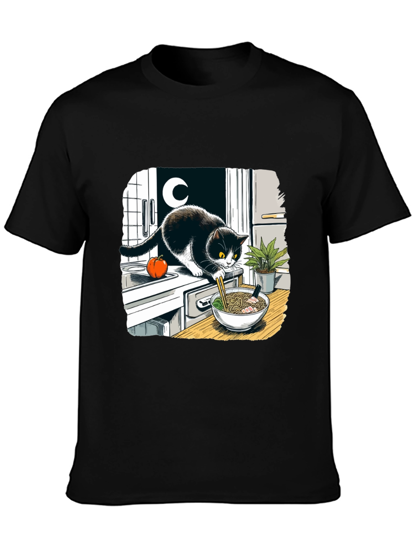 Cat Ramen Lover T-Shirt