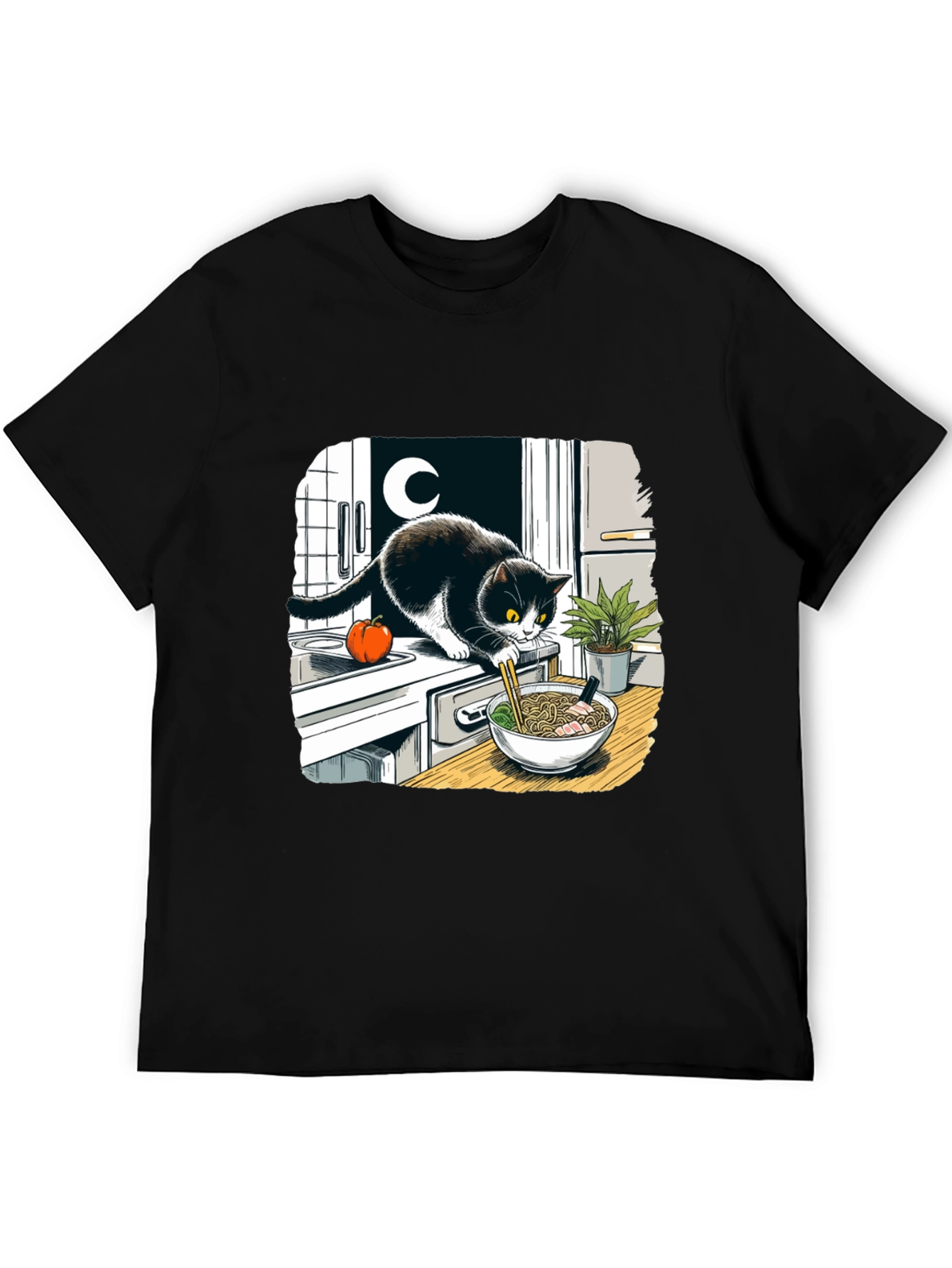 Cat Ramen Lover T-Shirt