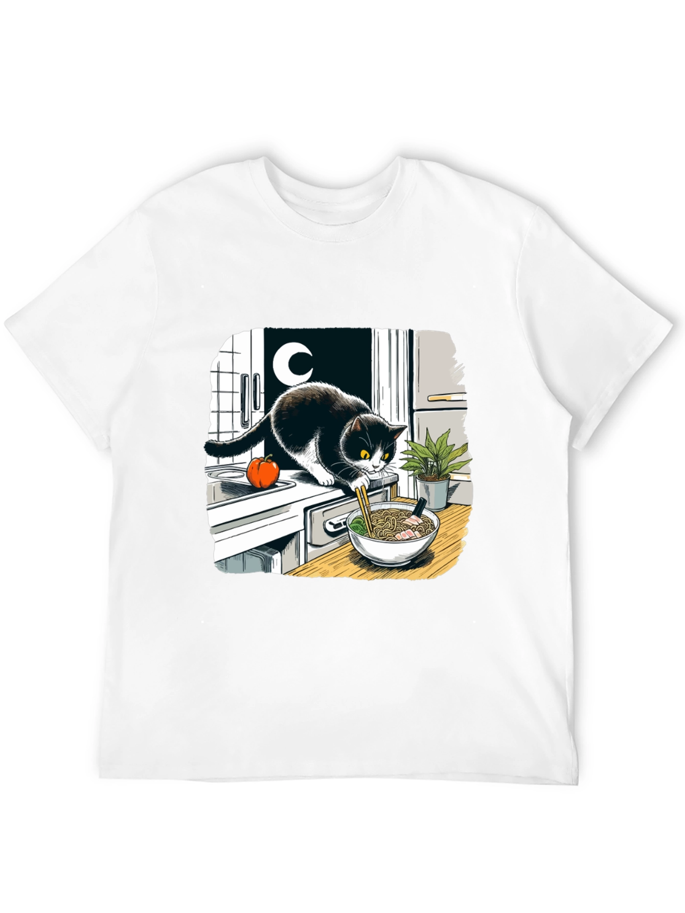 Cat Ramen Lover T-Shirt